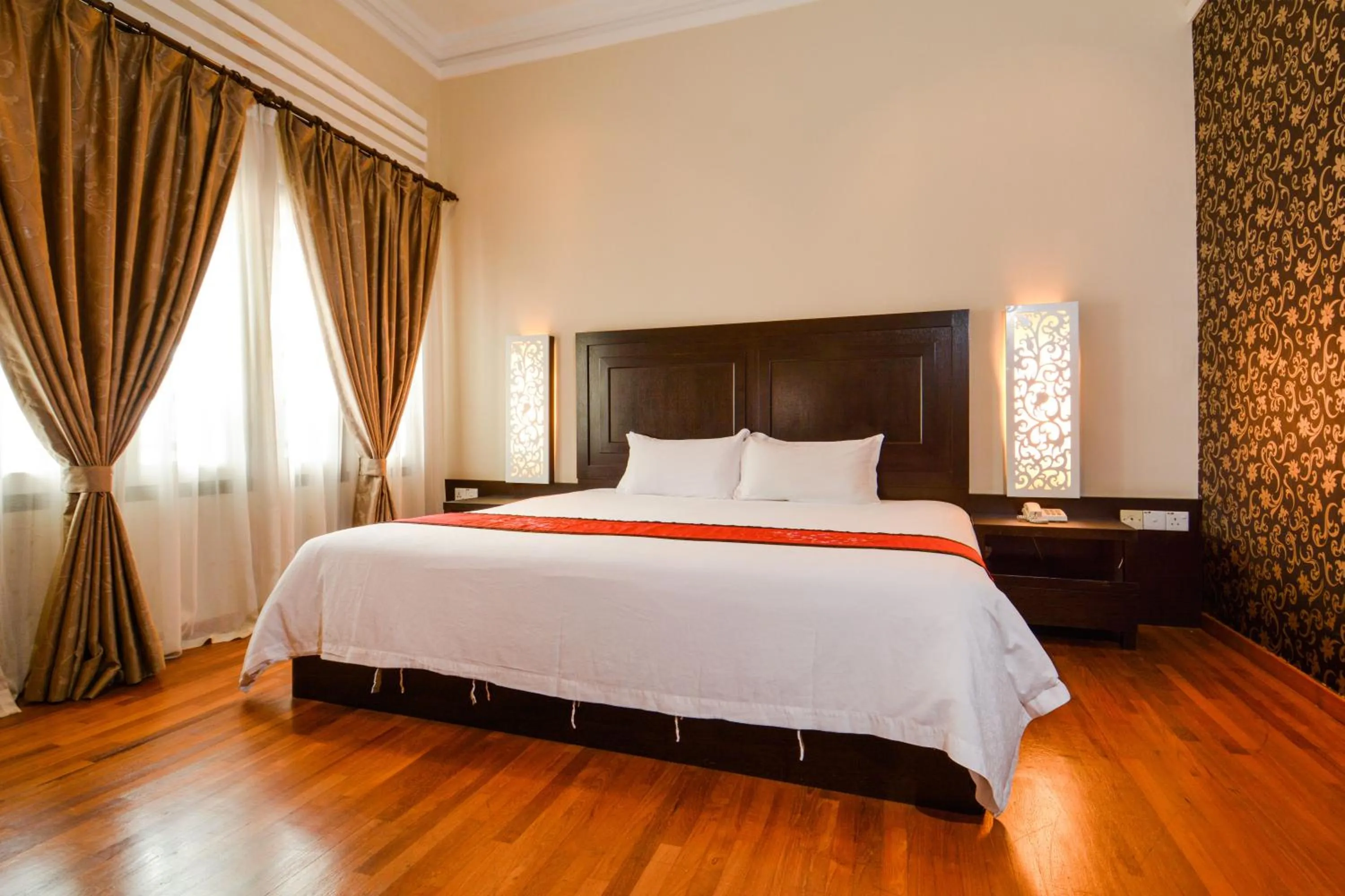 Bed in Jonker Boutique Hotel