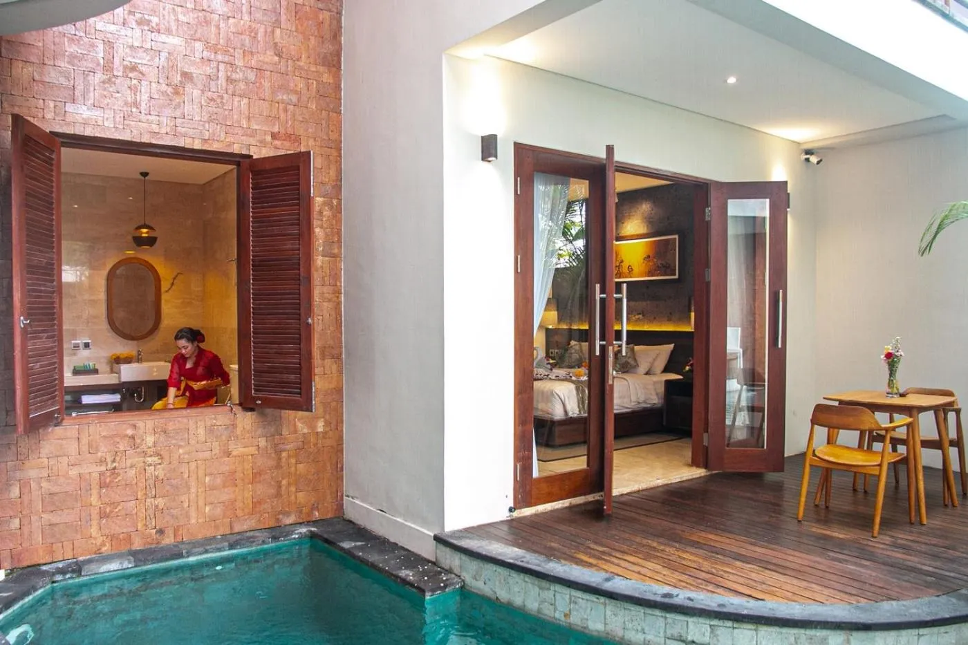 View (from property/room) in djabu Seminyak Hotel