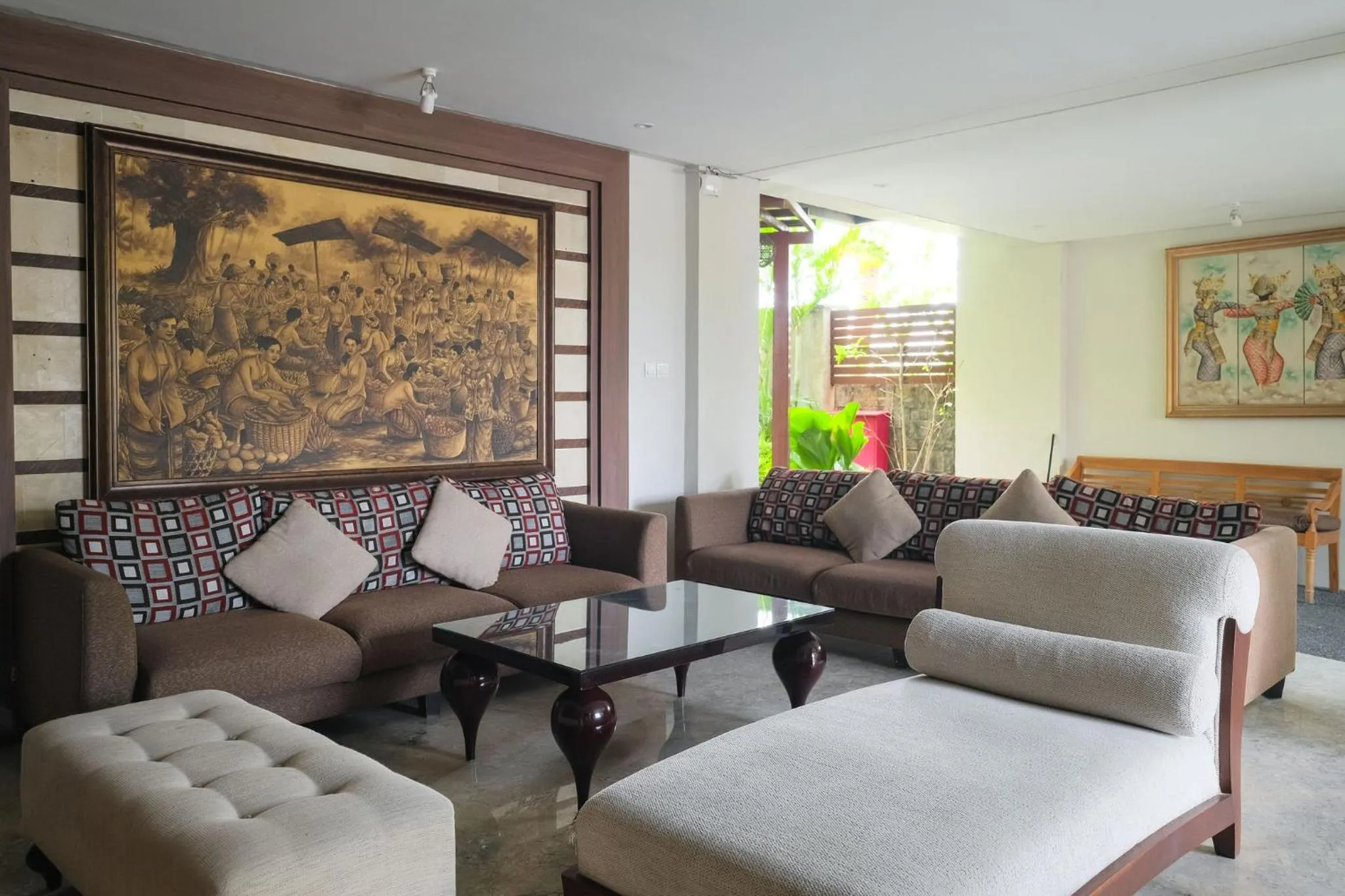 Lobby or reception in djabu Seminyak Hotel