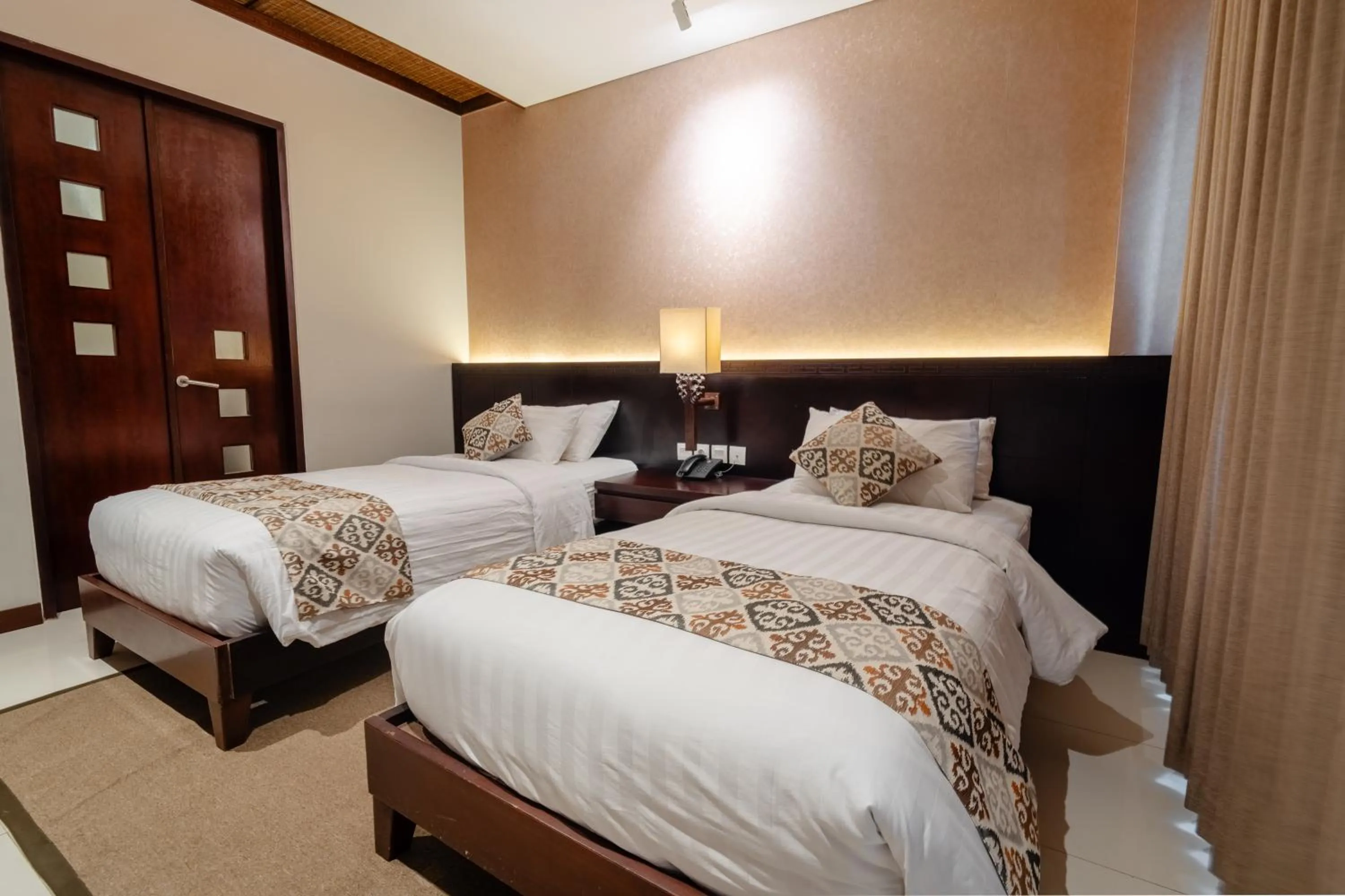 Bedroom, Bed in djabu Seminyak Hotel