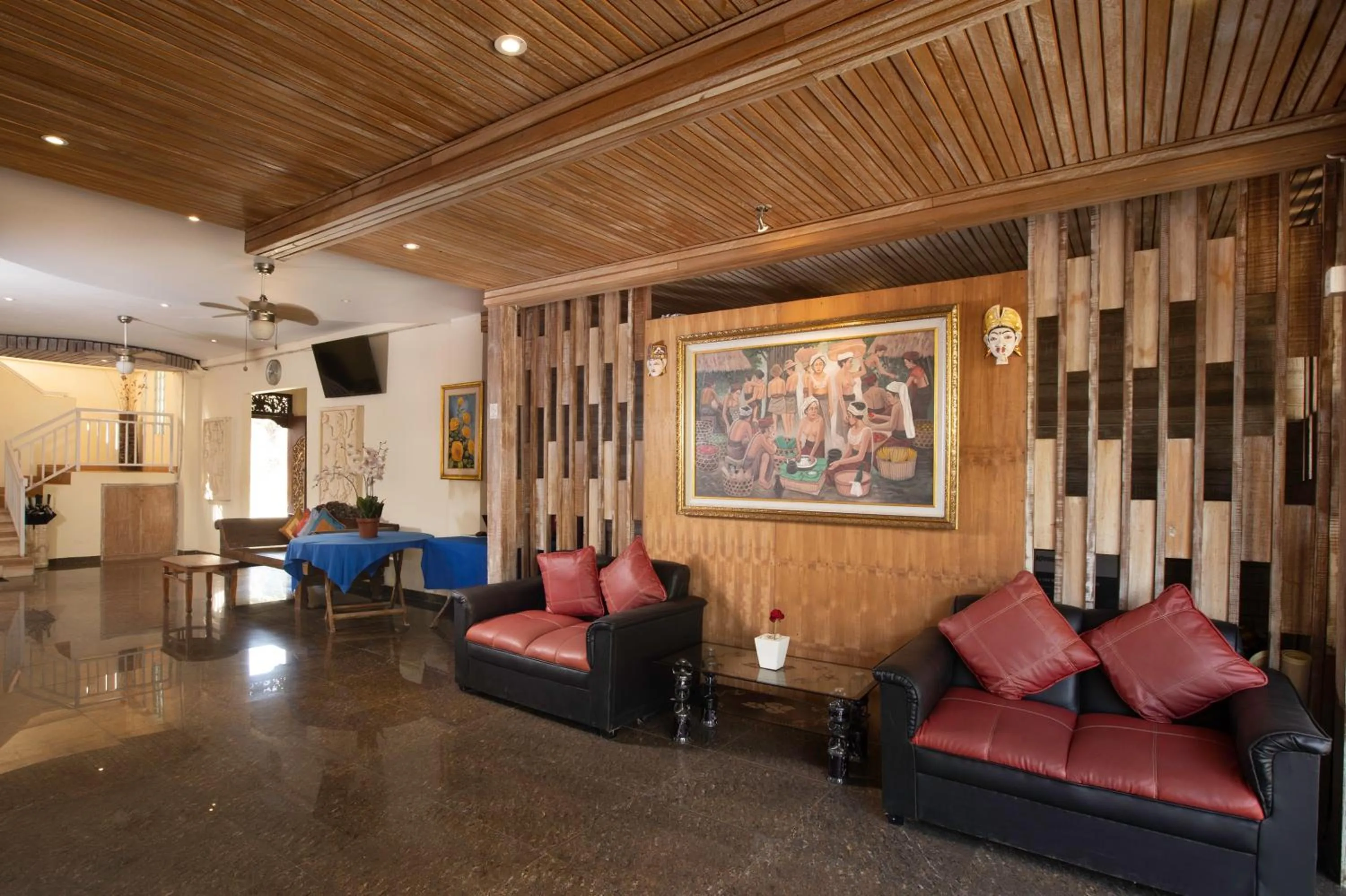 Lobby or reception in The Tanis Beach Resort Nusa Lembongan