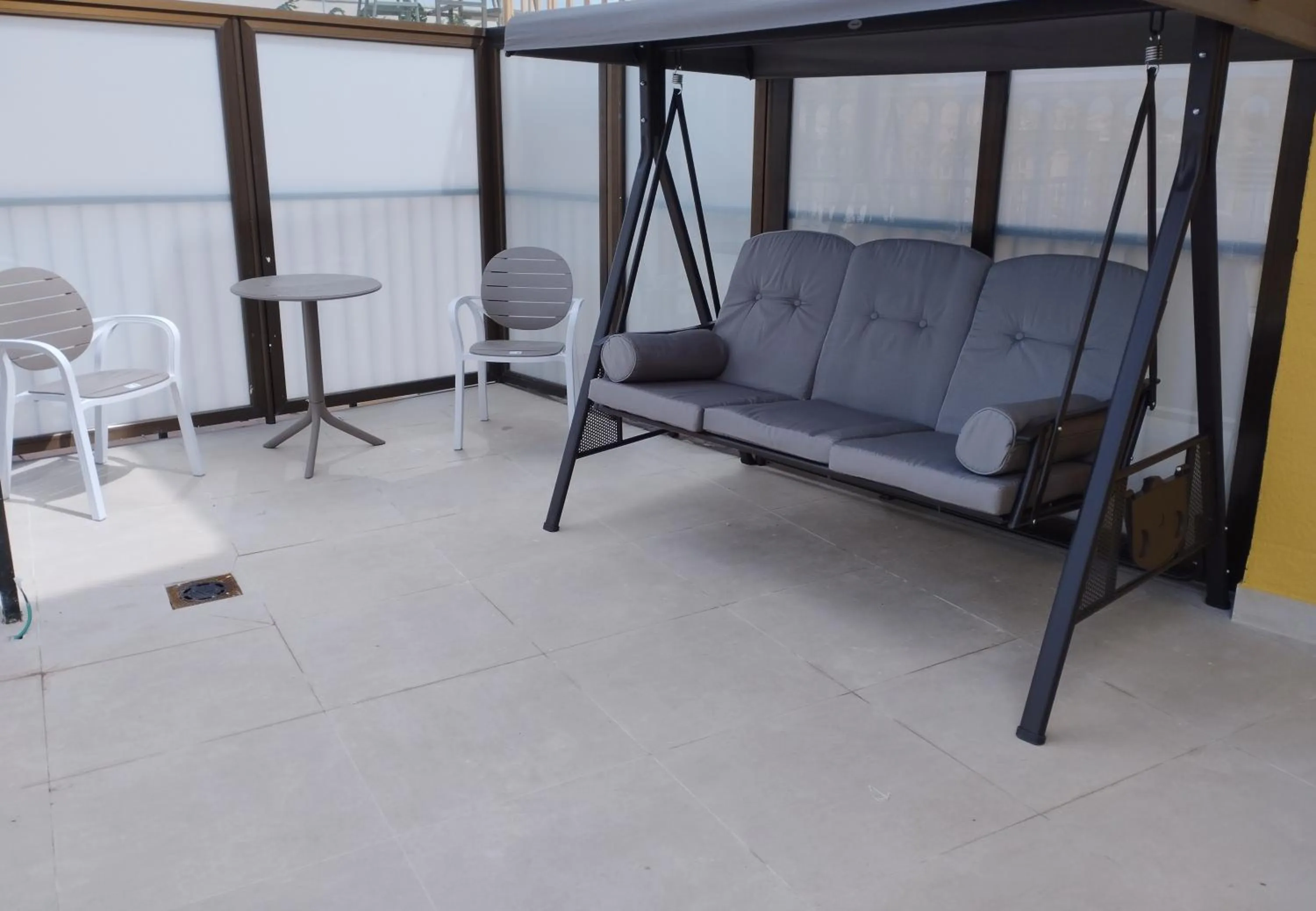 Balcony/Terrace in Hotel ELE Acueducto