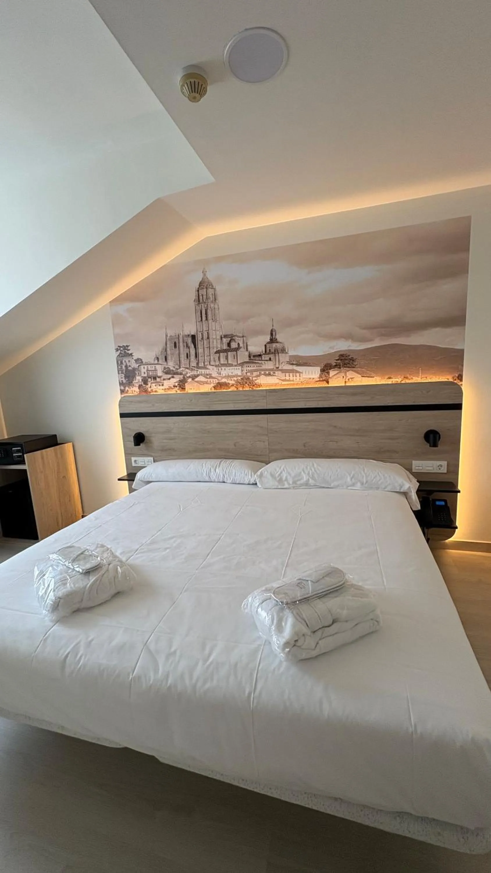 Bed in Hotel ELE Acueducto