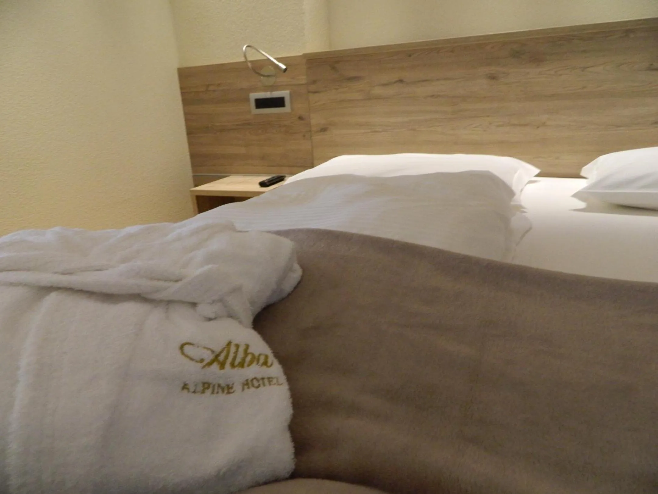 Bed in Hotel Alba