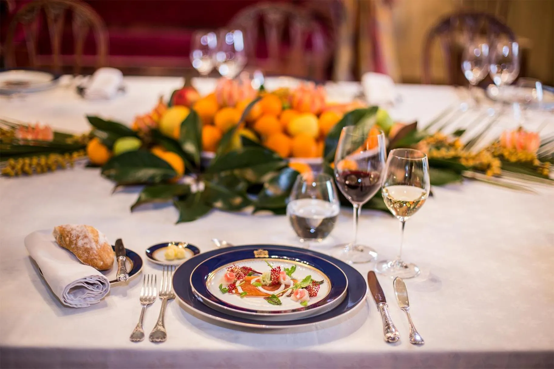 Food and drinks in Hotel Casa Real - Viña Santa Rita