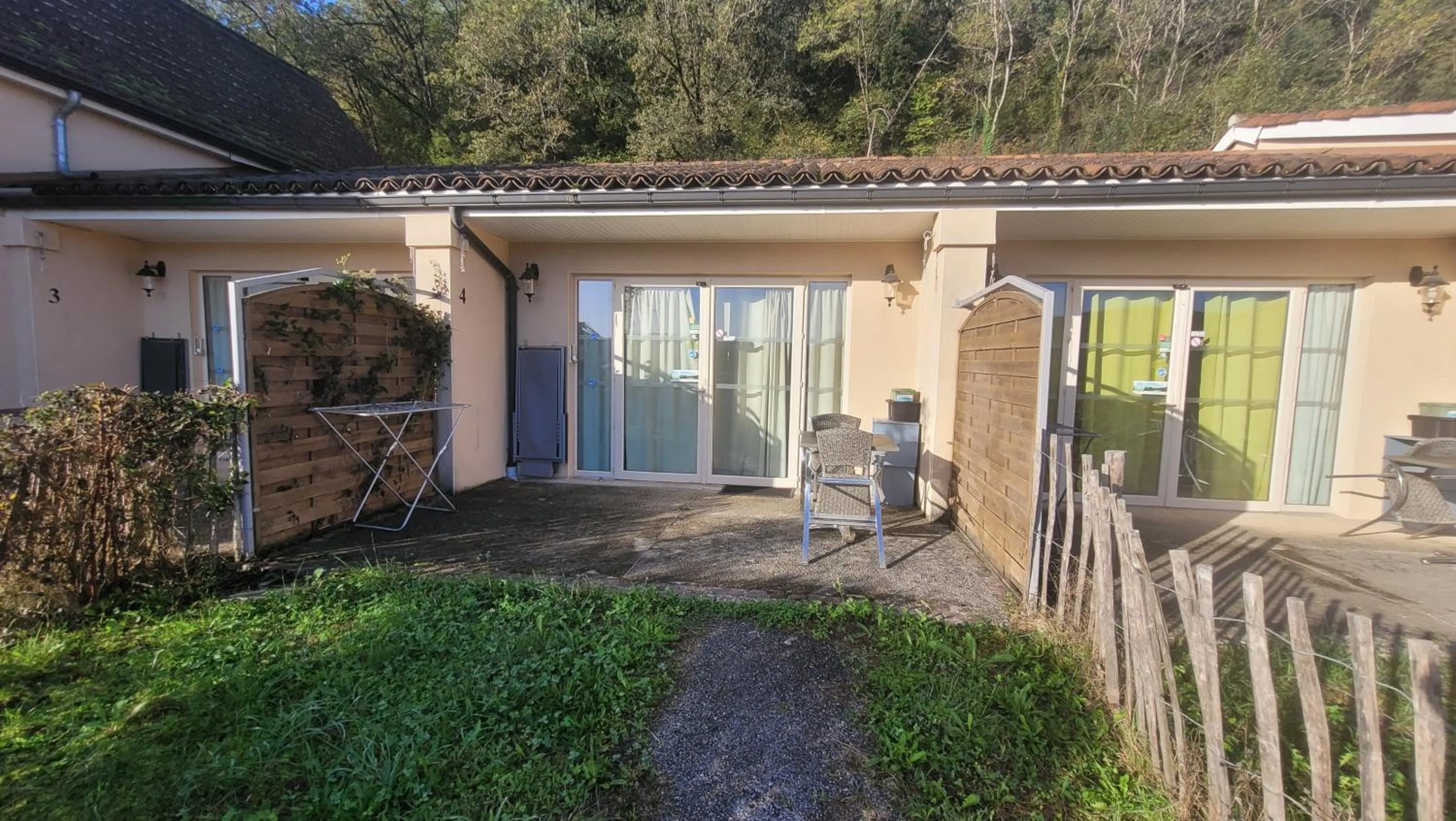 Garden in Hotel La Peyrade