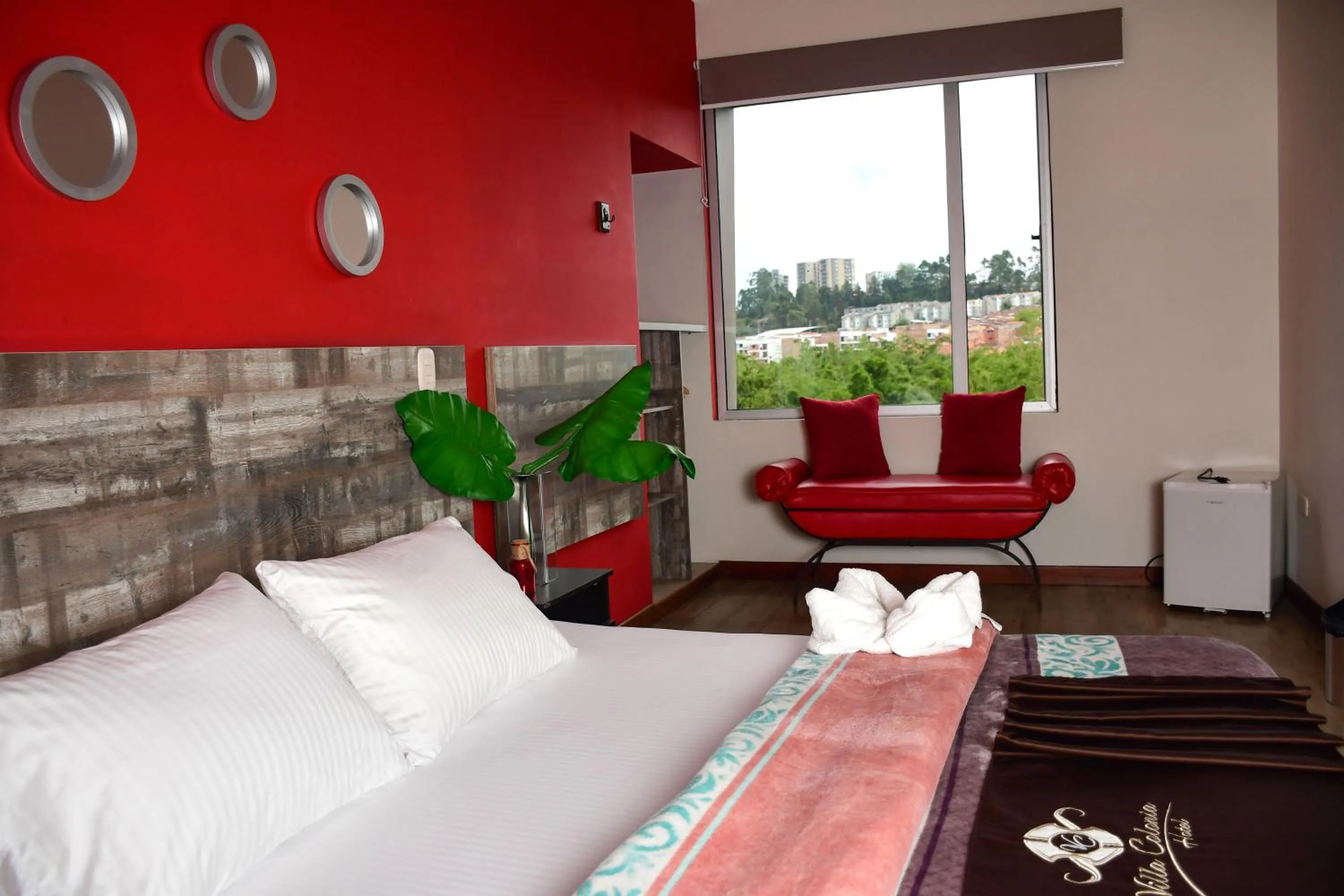 Bed in Hotel Villa Colonia