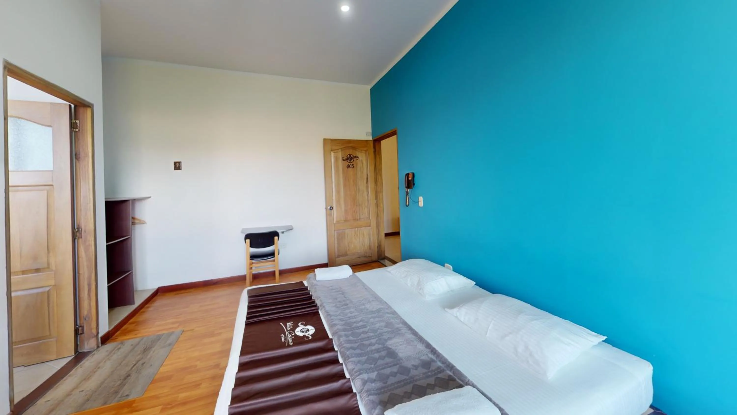 Bed in Hotel Villa Colonia