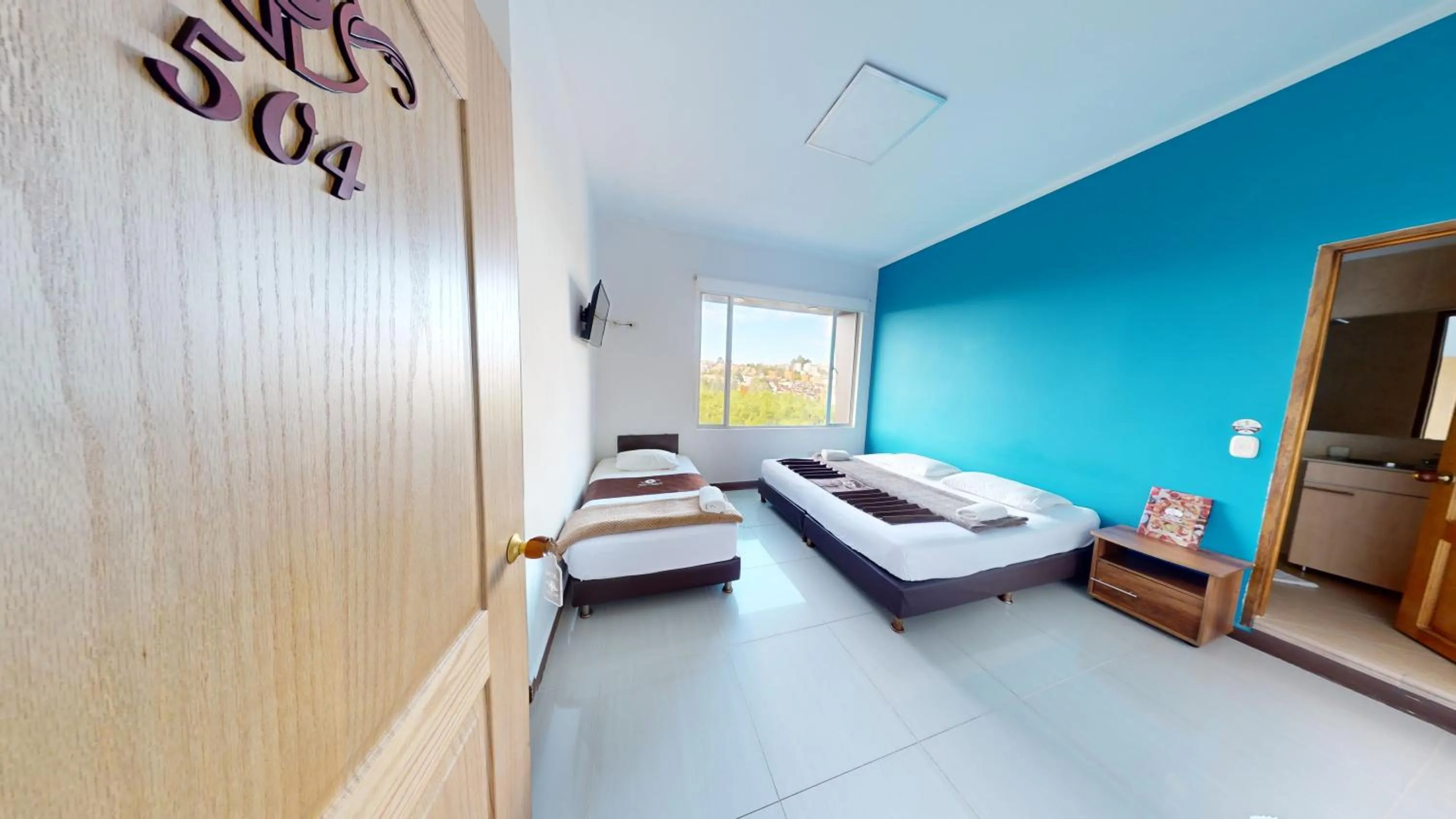 Bedroom, Bed in Hotel Villa Colonia