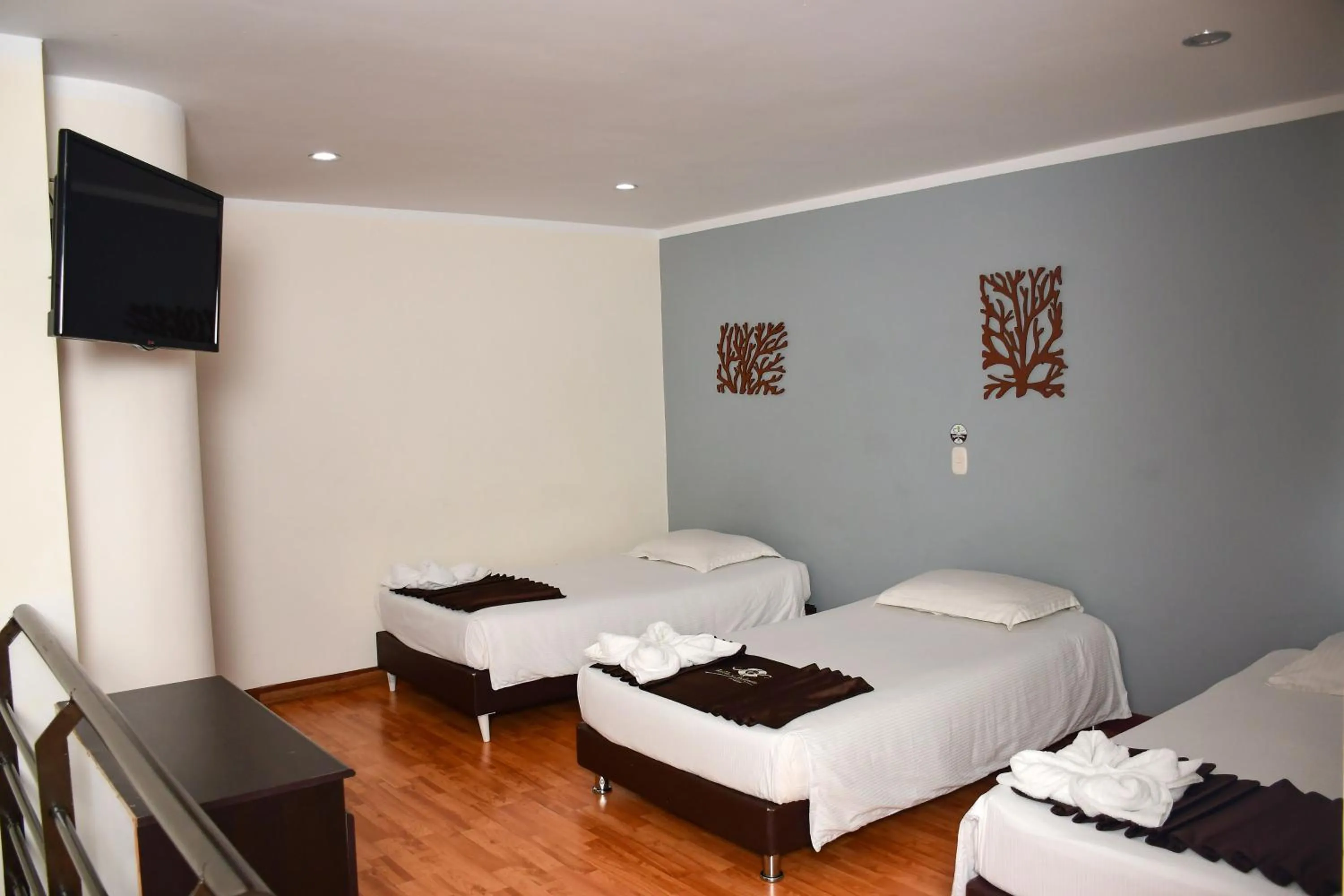 Bed in Hotel Villa Colonia