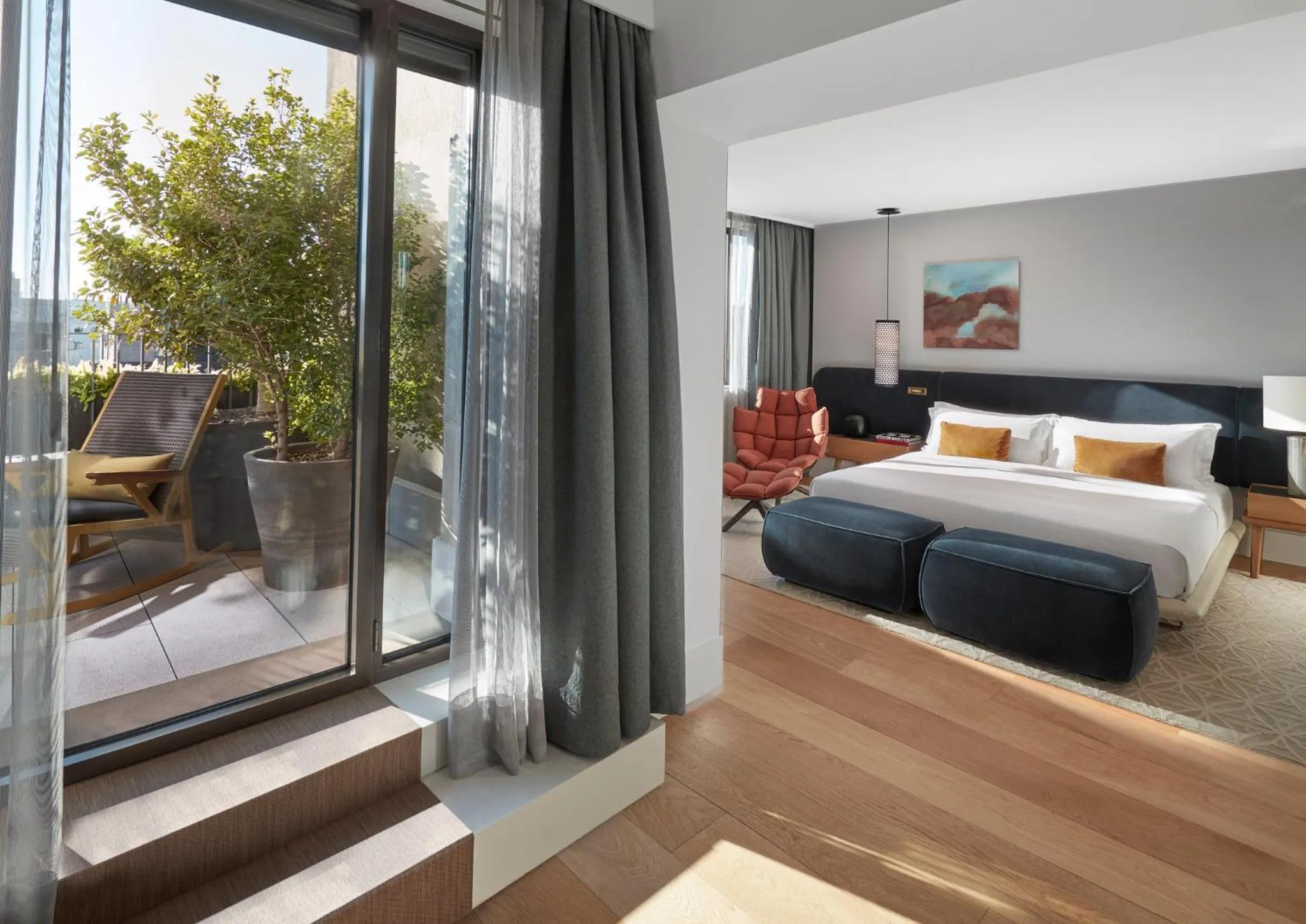 Bedroom, Bed in Mandarin Oriental, Barcelona
