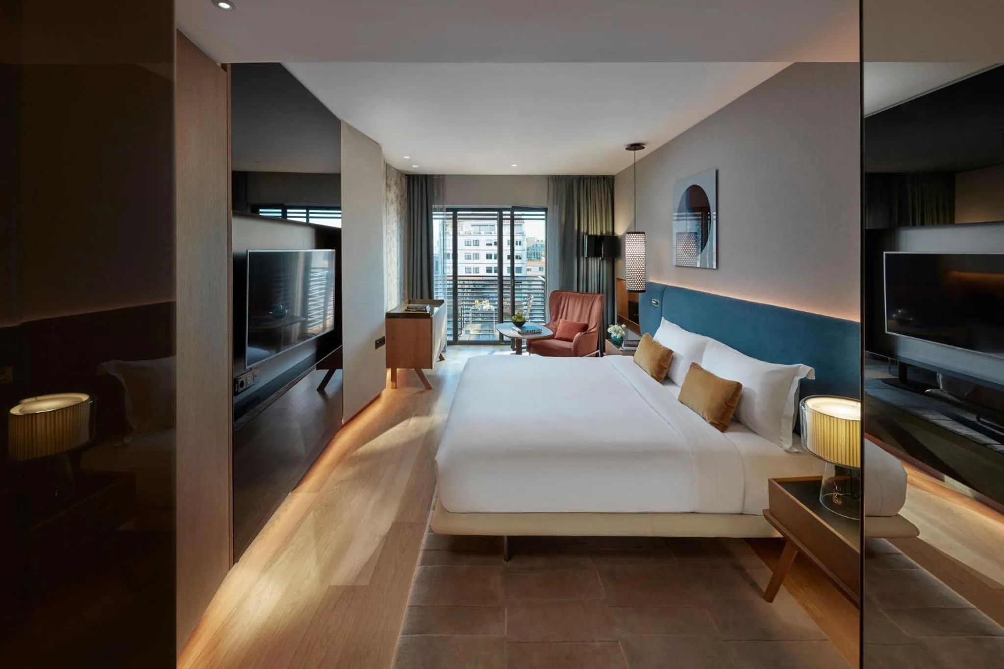 Bedroom, Bed in Mandarin Oriental, Barcelona