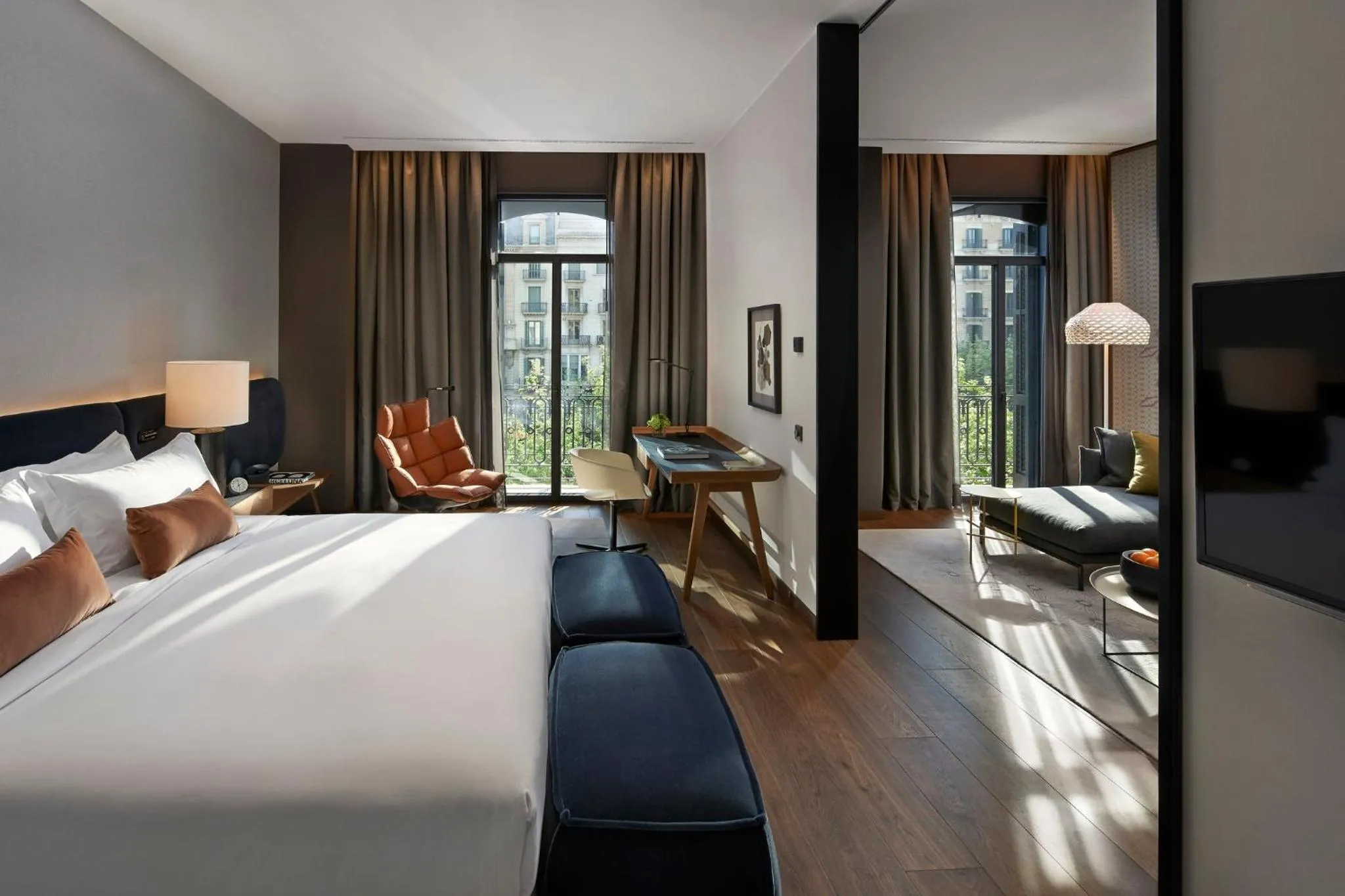 Bedroom, Bed in Mandarin Oriental, Barcelona
