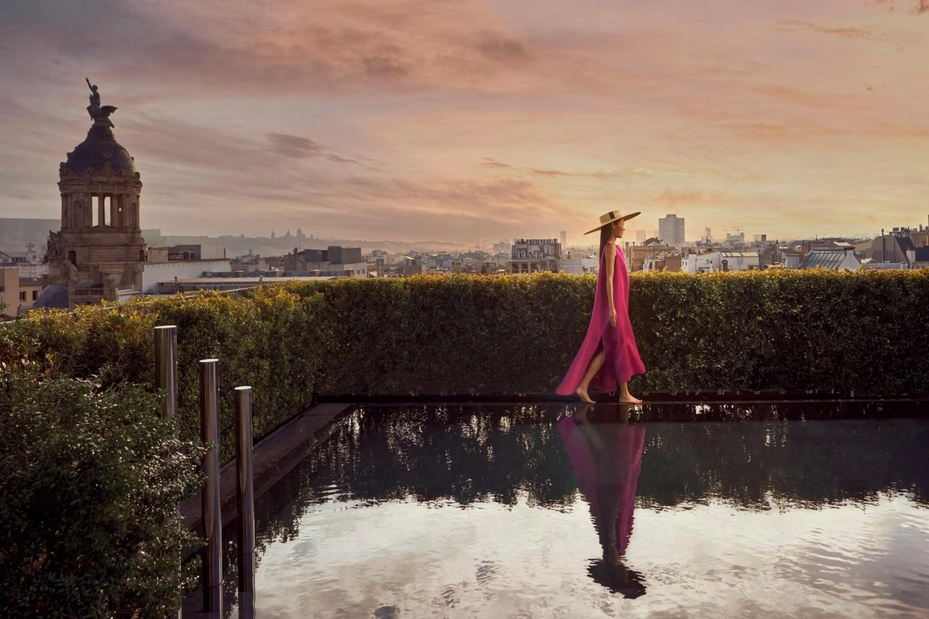 Bird's eye view in Mandarin Oriental, Barcelona