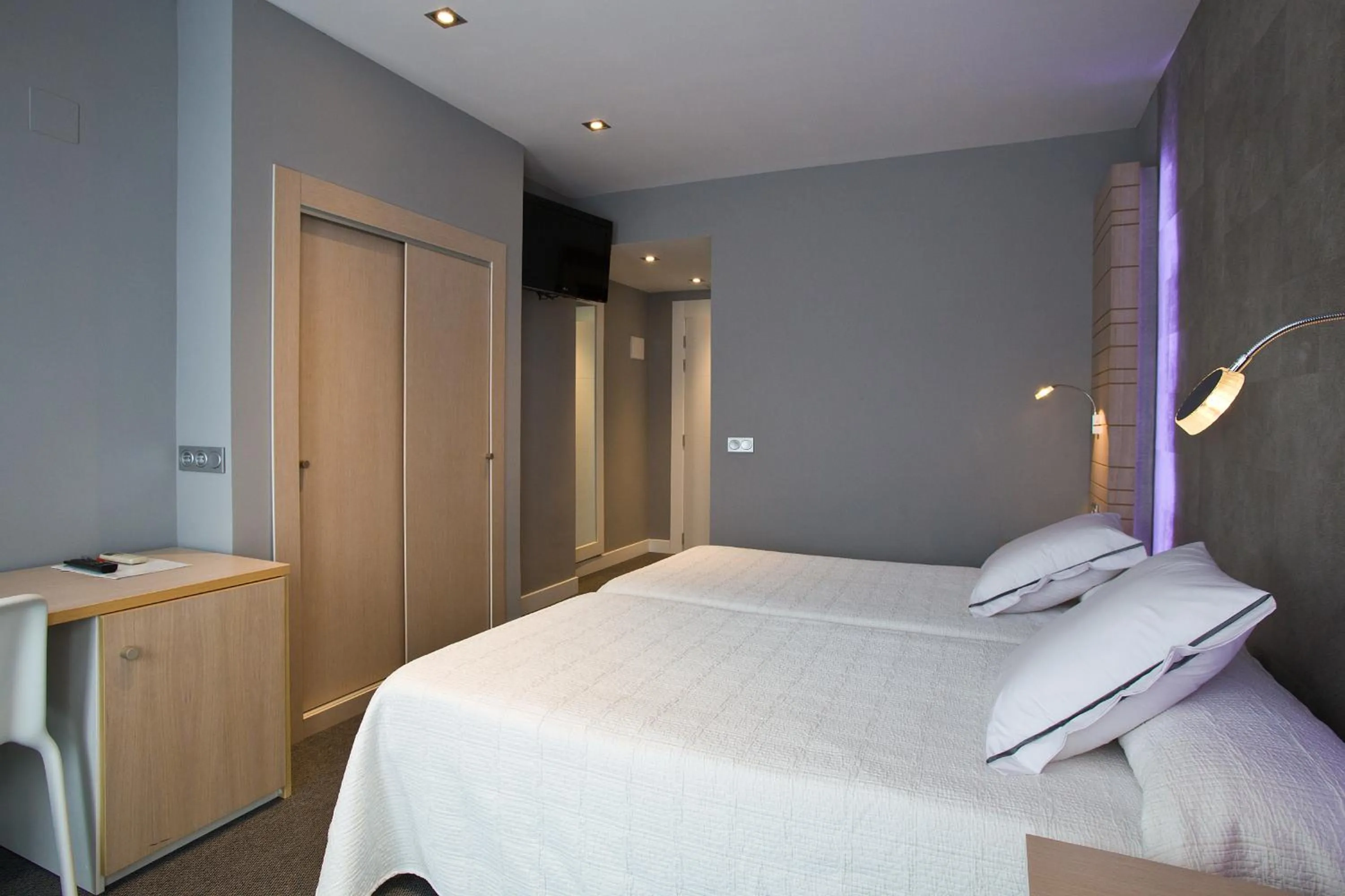 Bed in Hotel Castillo