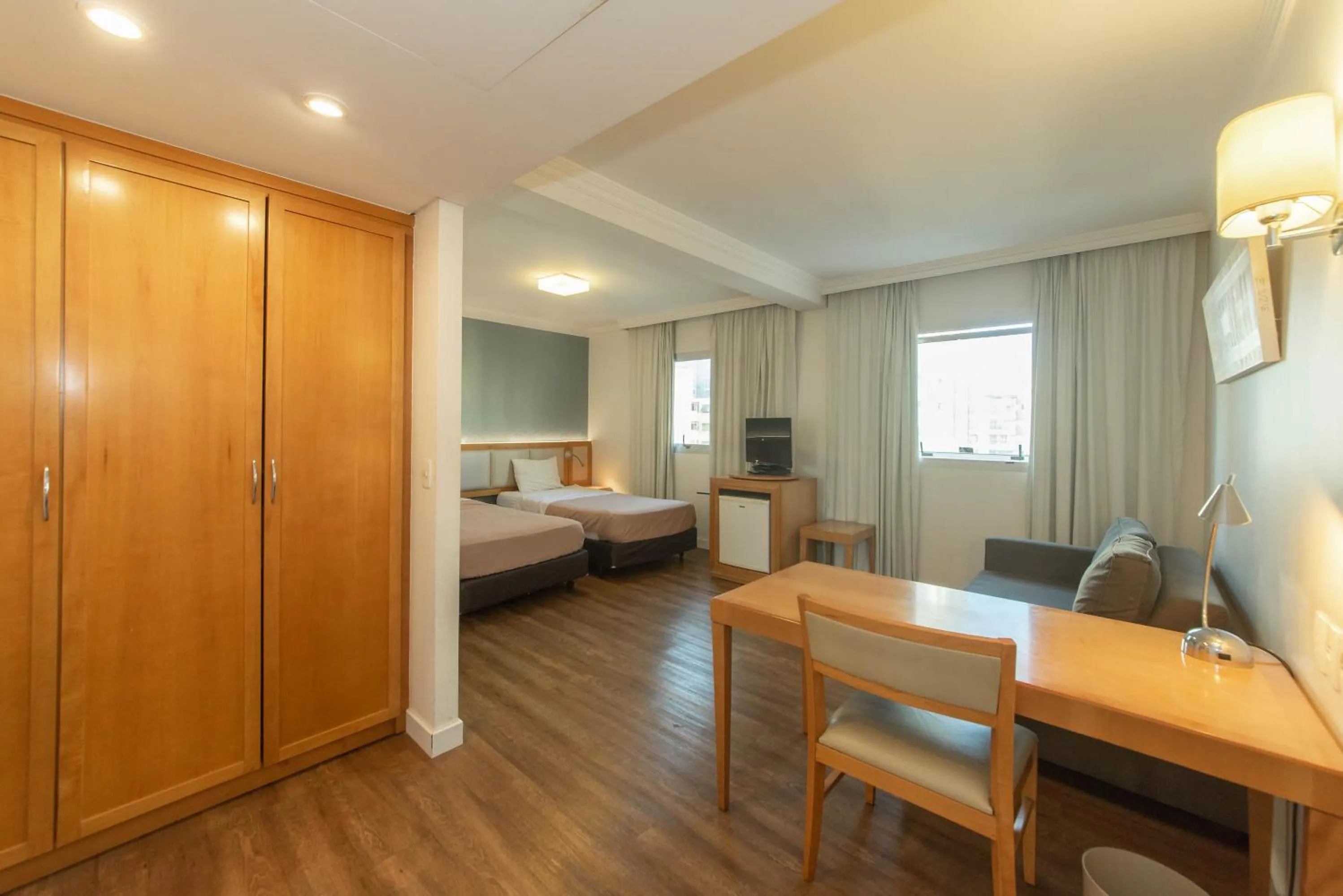 Bed in CHARMOSO FLAT NA OSCAR FREIRE