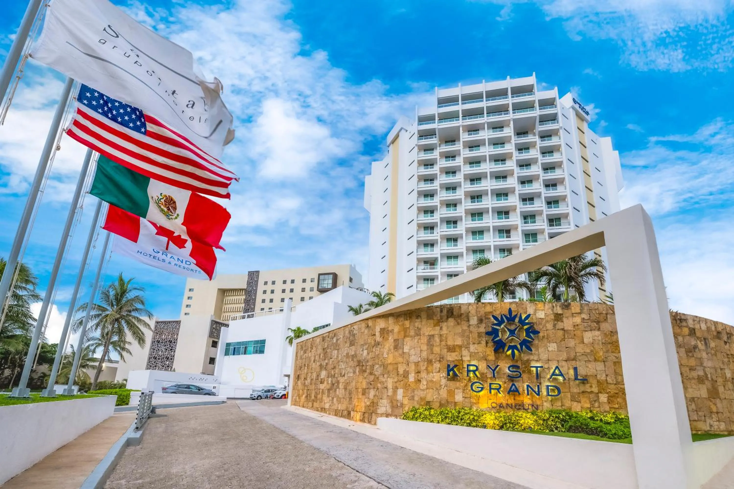 Property building in Altitude at Krystal Grand Cancun - All Inclusive