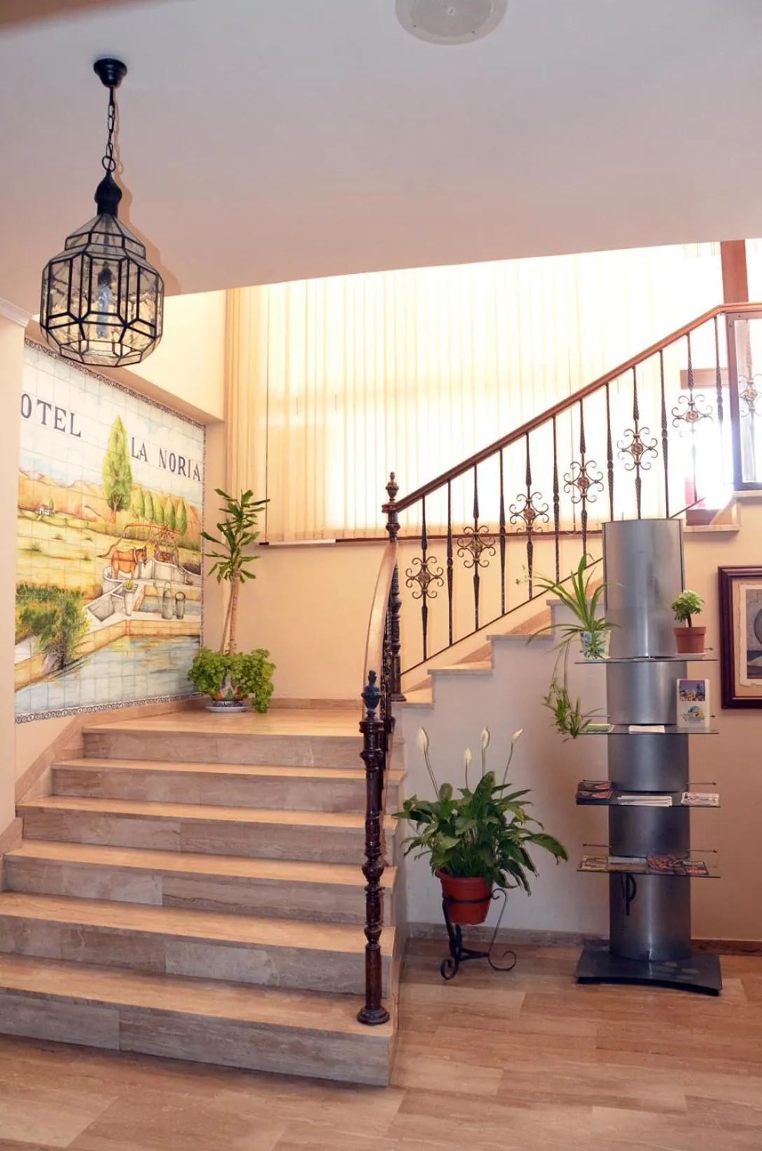 Lobby or reception in Hotel La Noria