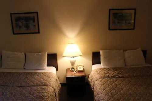 Bed in Glacier Hotel