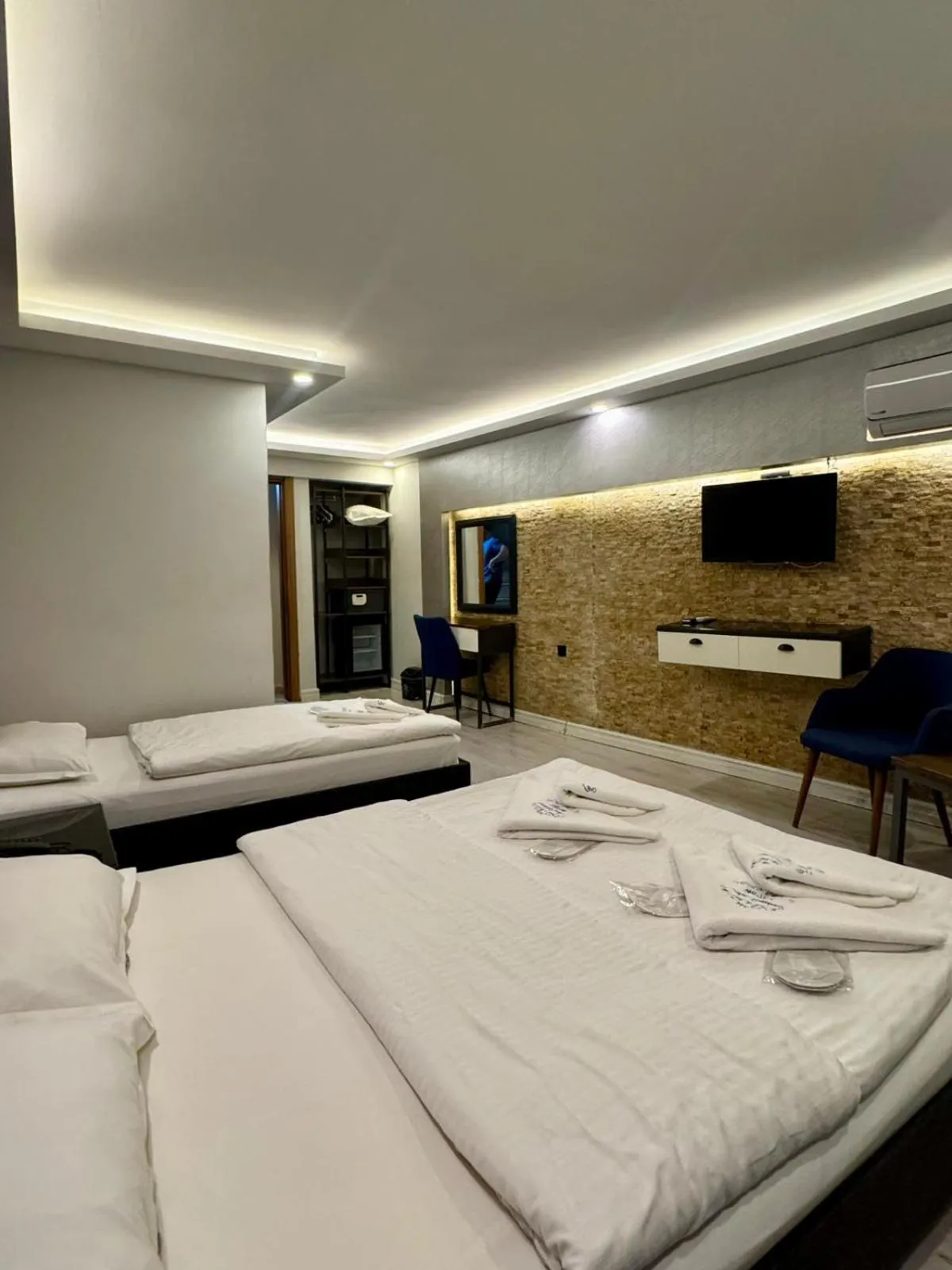 Bed in Sirkeci Quietness Hotel