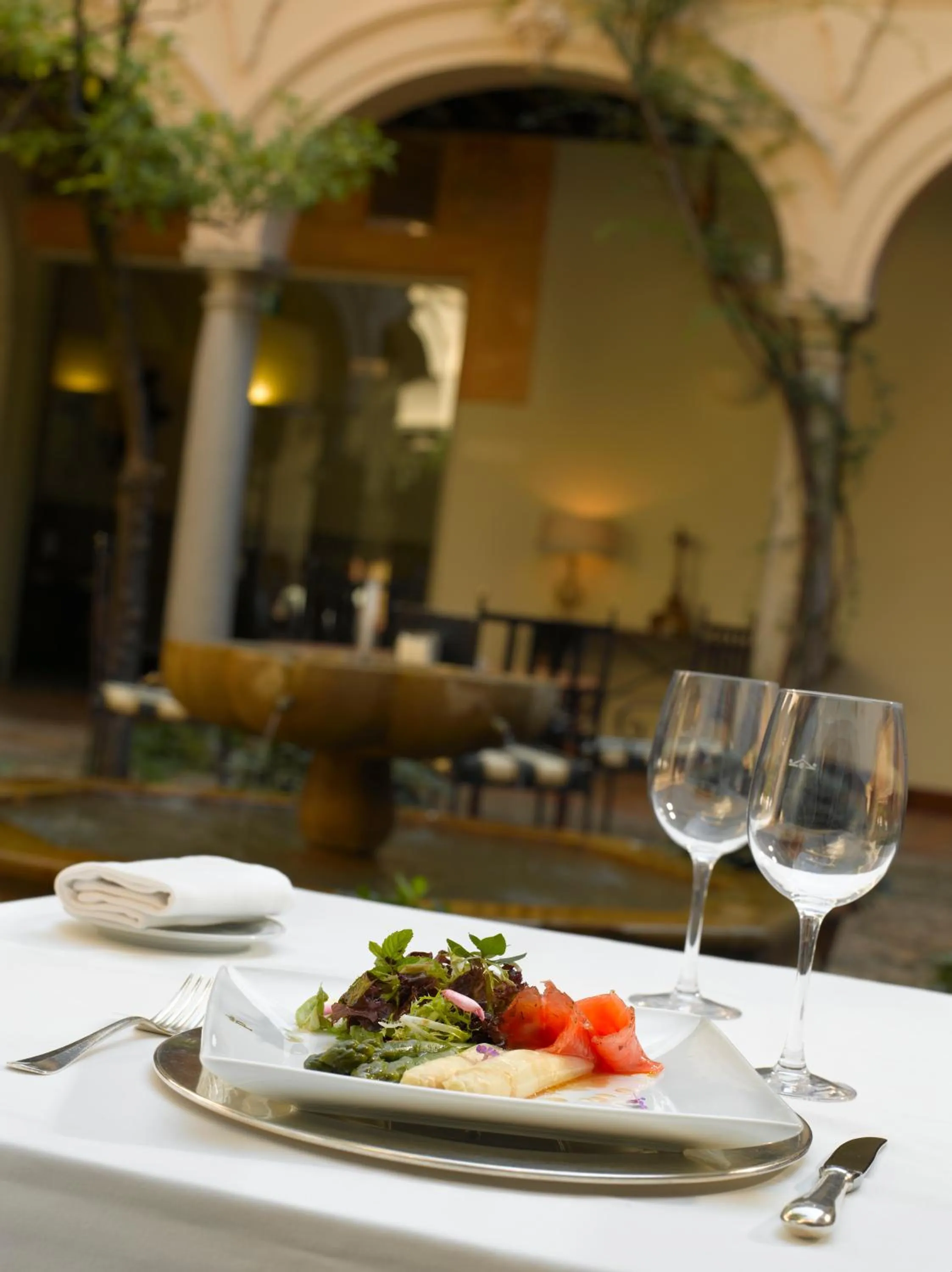 Food in Parador de Granada