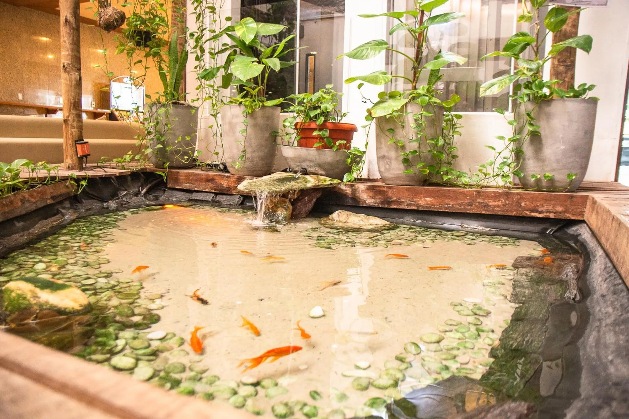 Seating area in Matsubara Acqua Park Hotel