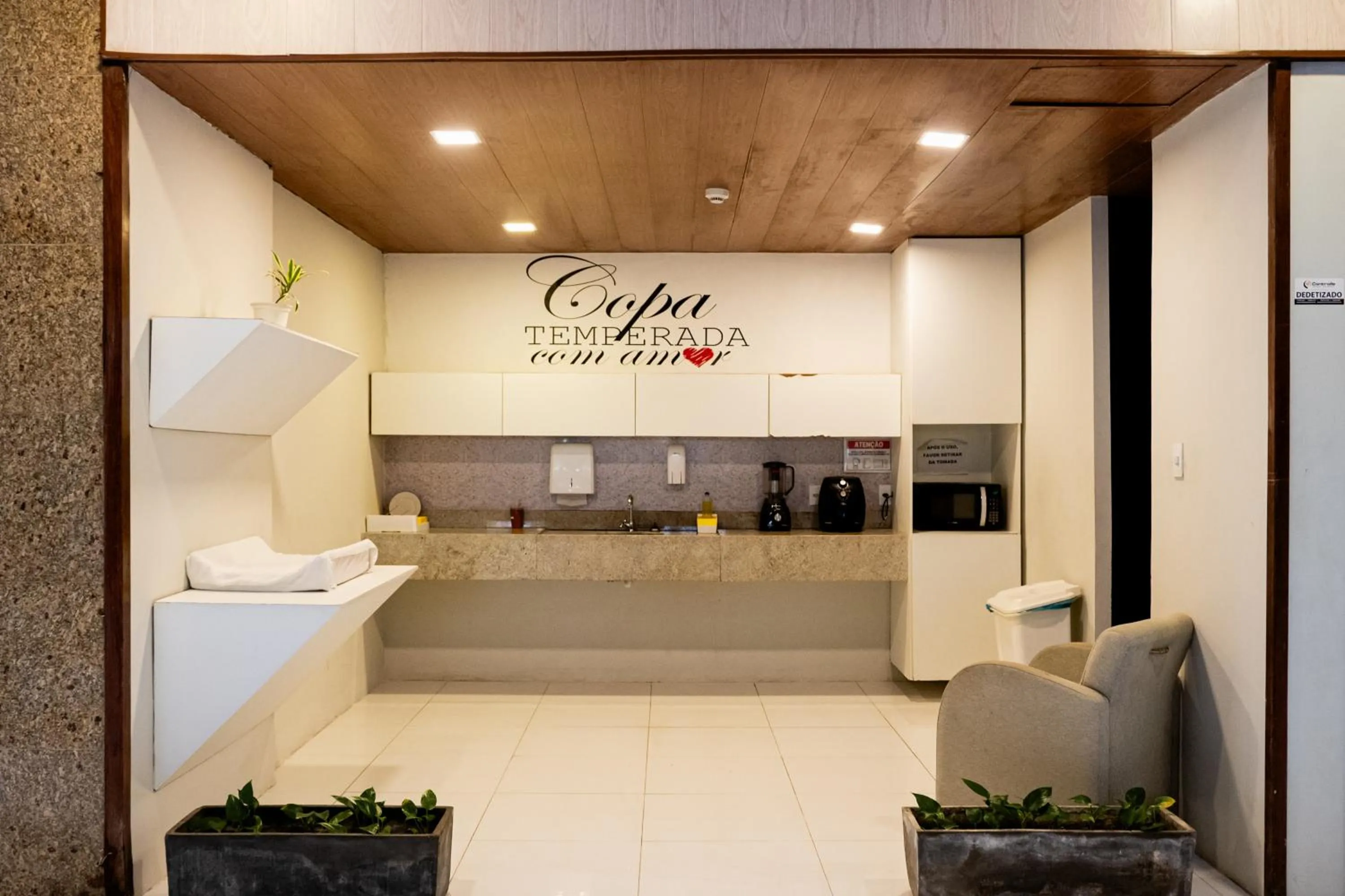 Kitchen or kitchenette in Matsubara Acqua Park Hotel