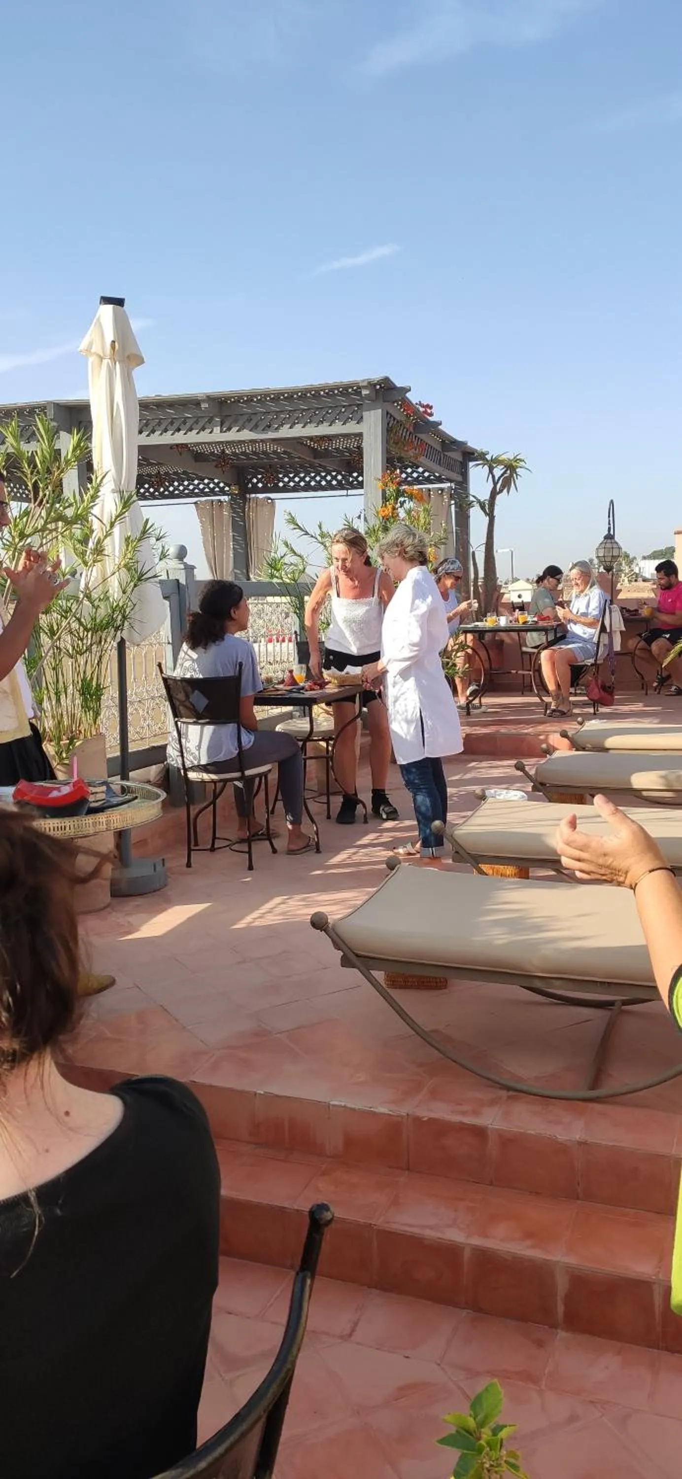 View (from property/room) in Dar Andamaure