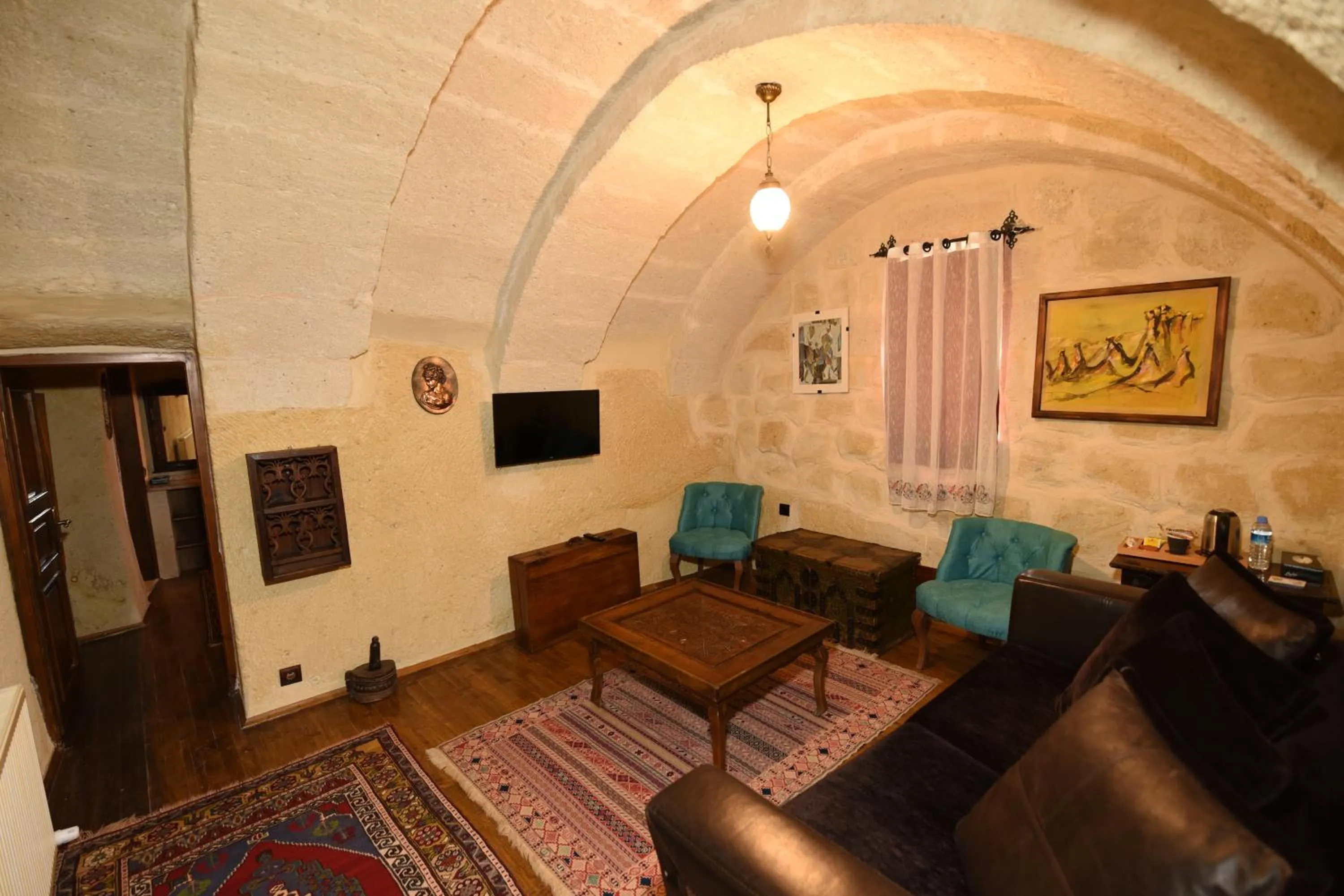 Living room in Canela Cave Hotel - Cappadocia