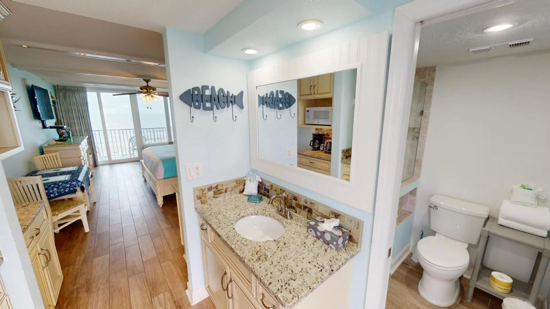 Bathroom in Island Inn Beach Resort