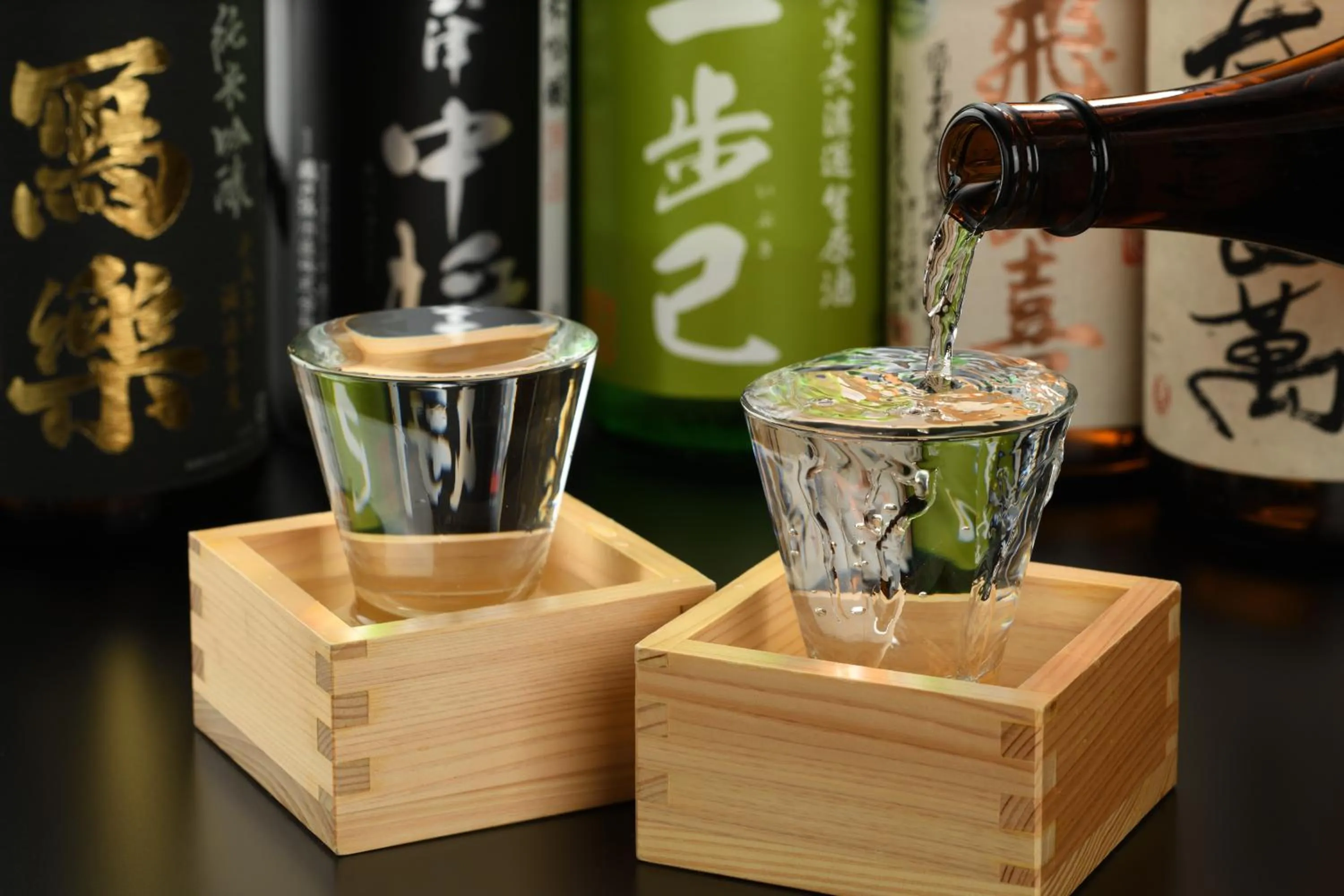 Alcoholic drinks in Eirakukan