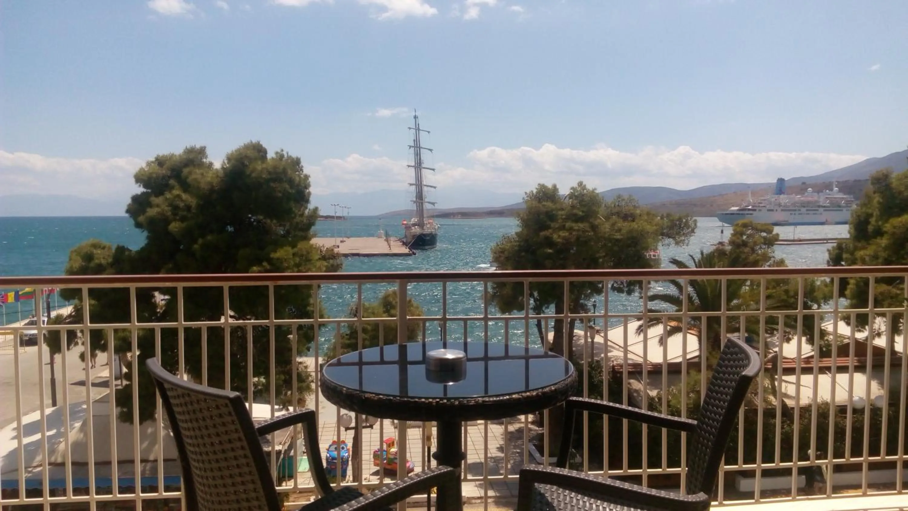 Sea view in Galini Hotel