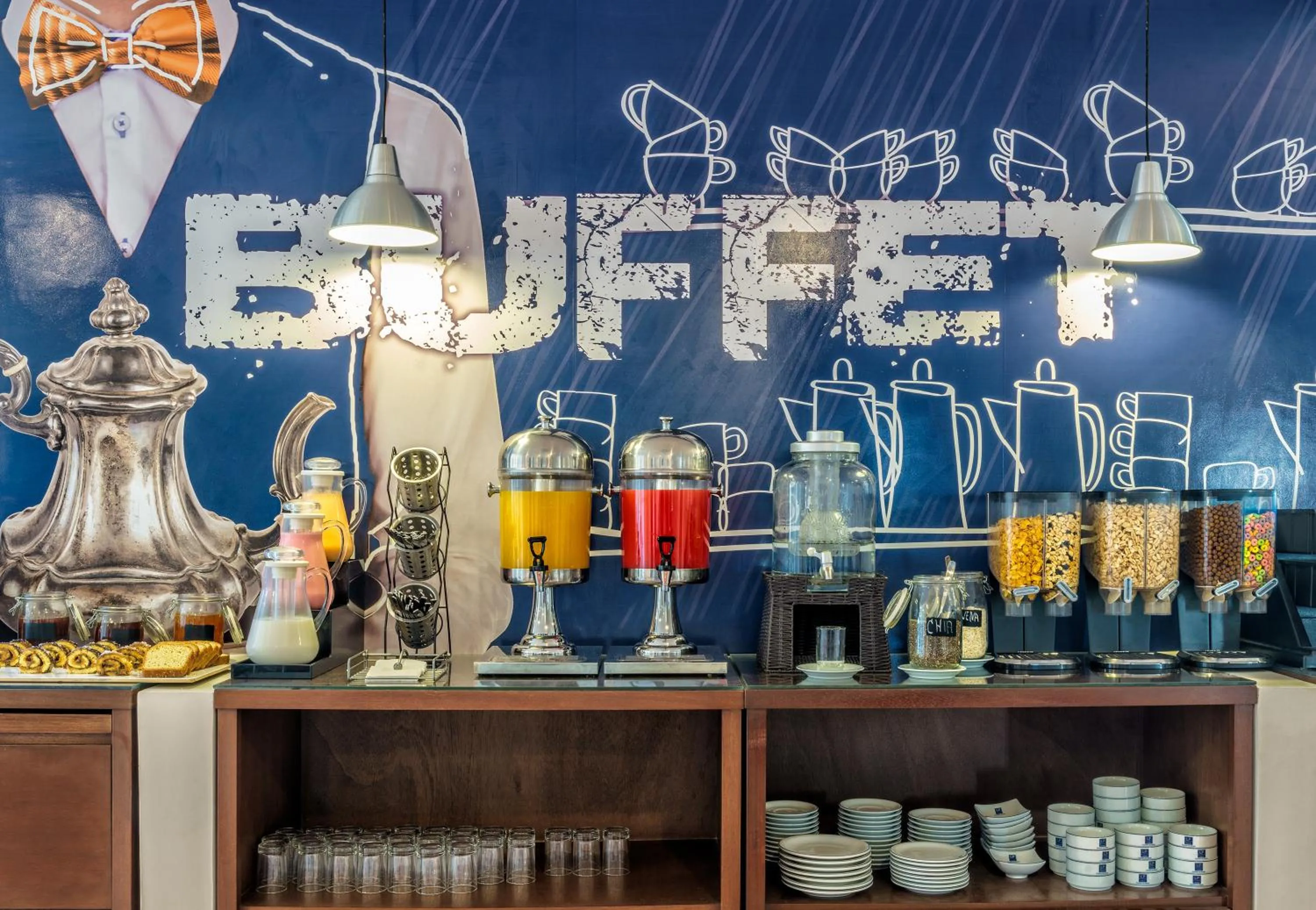 Restaurant/places to eat in Hotel LP Columbus