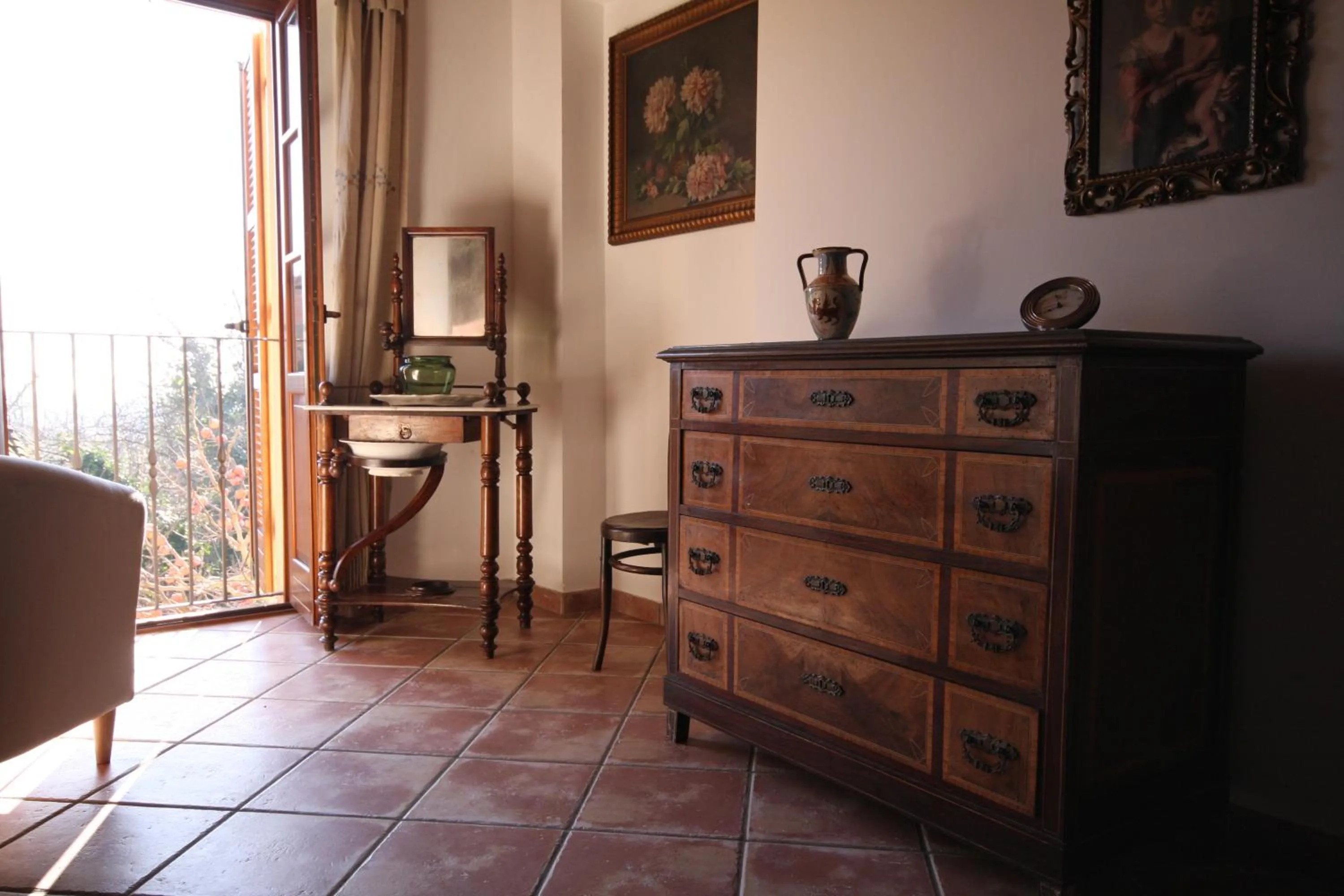 Decorative detail in Relais San Desiderio