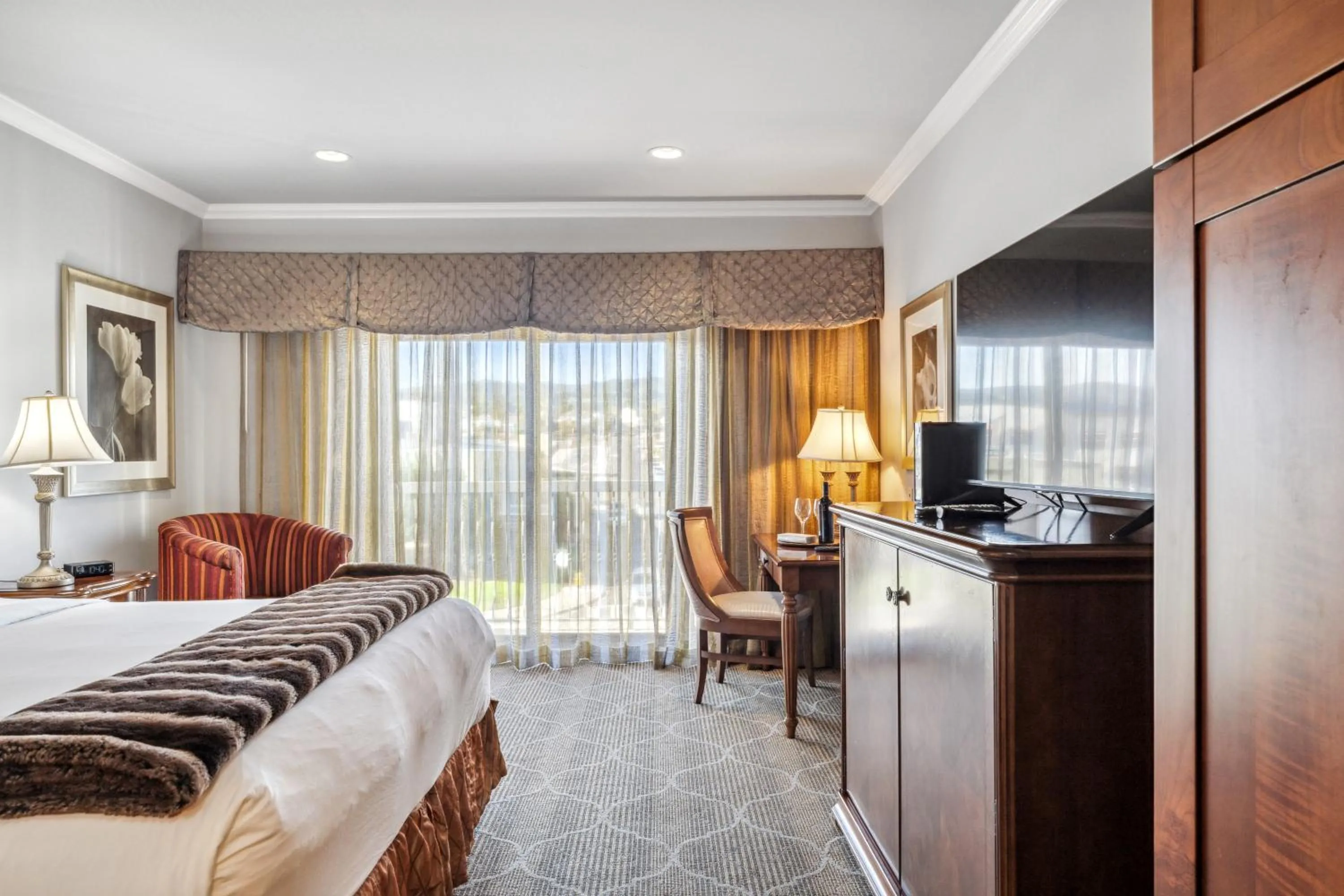 Bed in Villa Montes Hotel