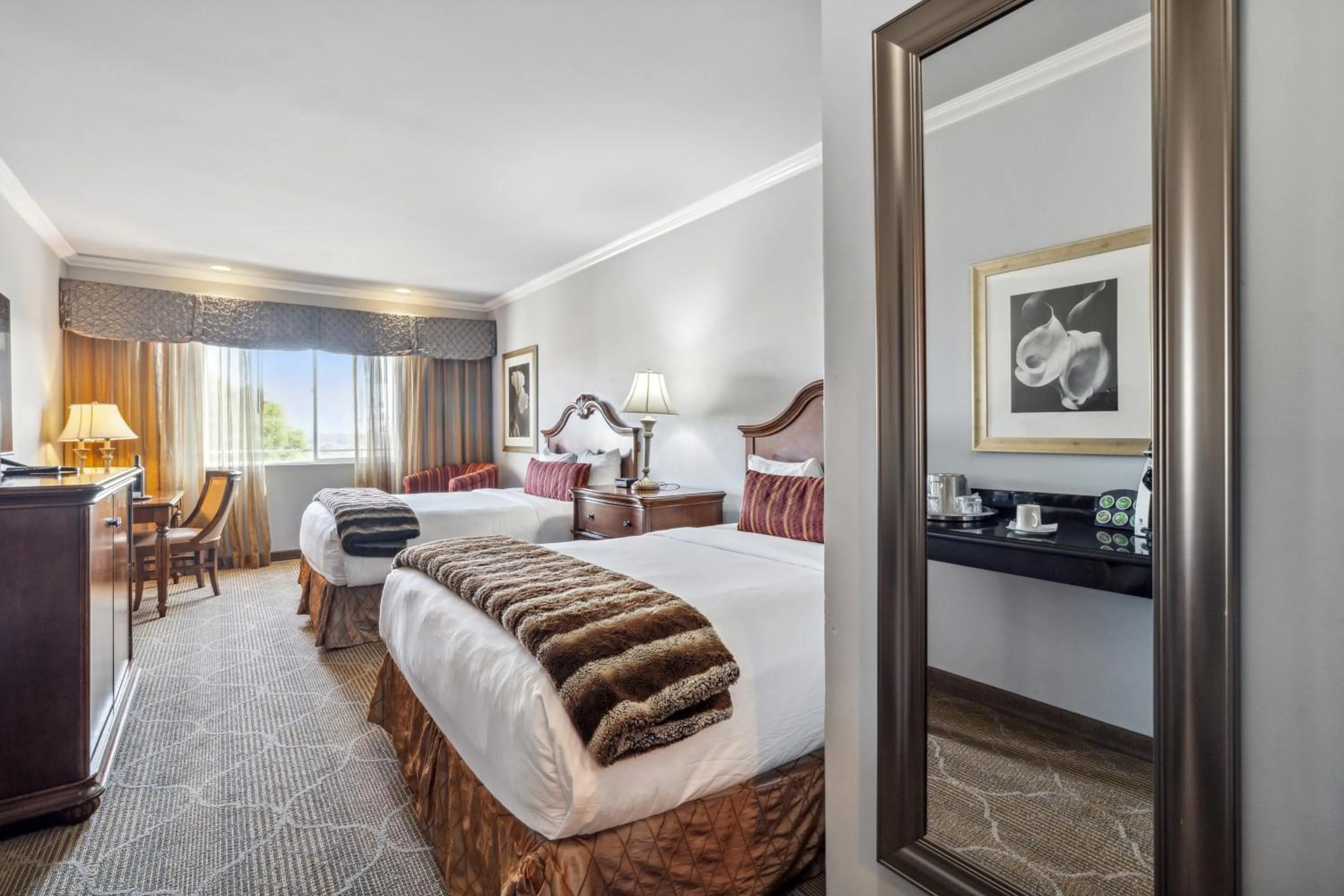 Bed in Villa Montes Hotel