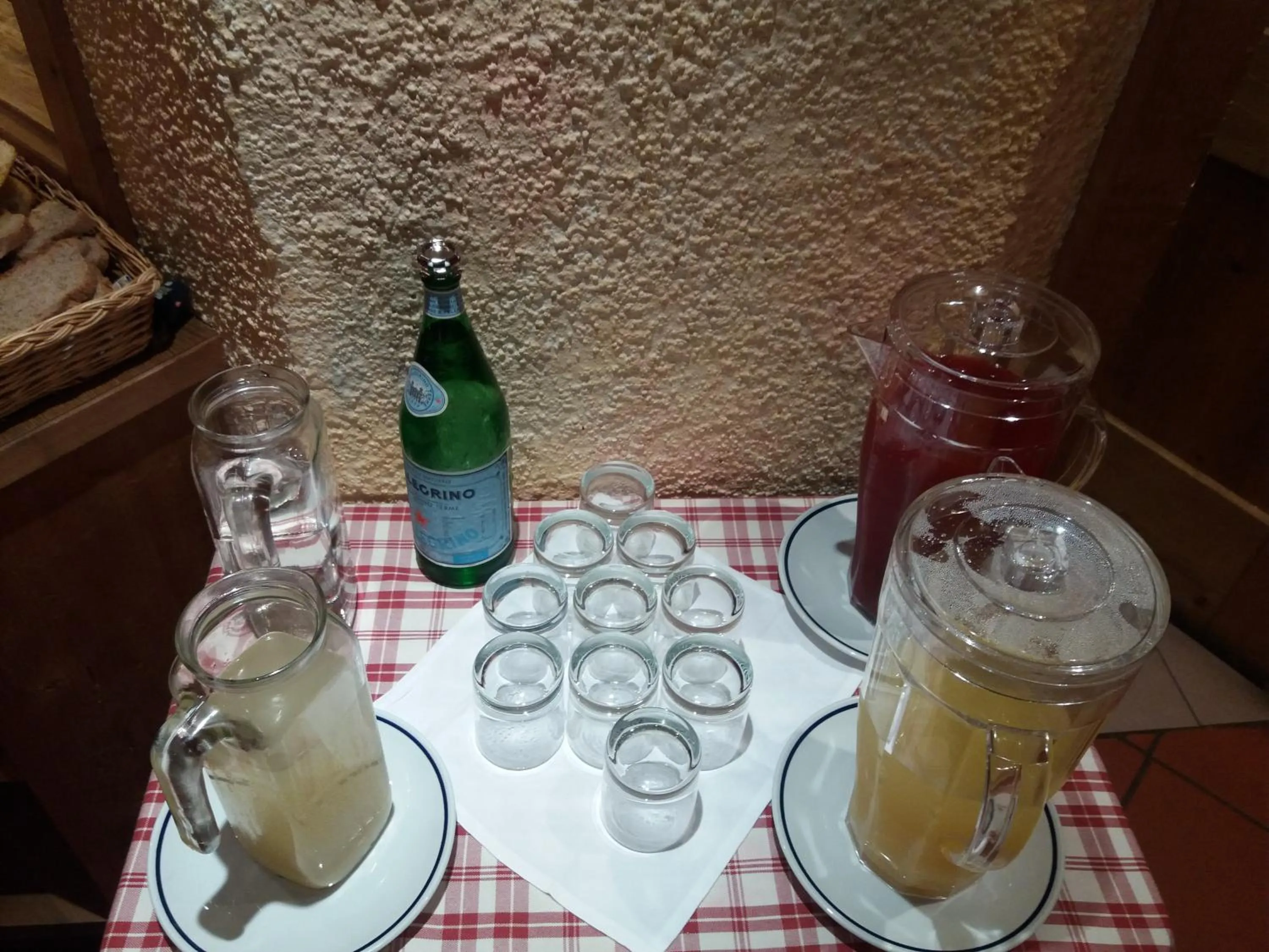 Non alcoholic drinks in Hotel Ottoz Meublé