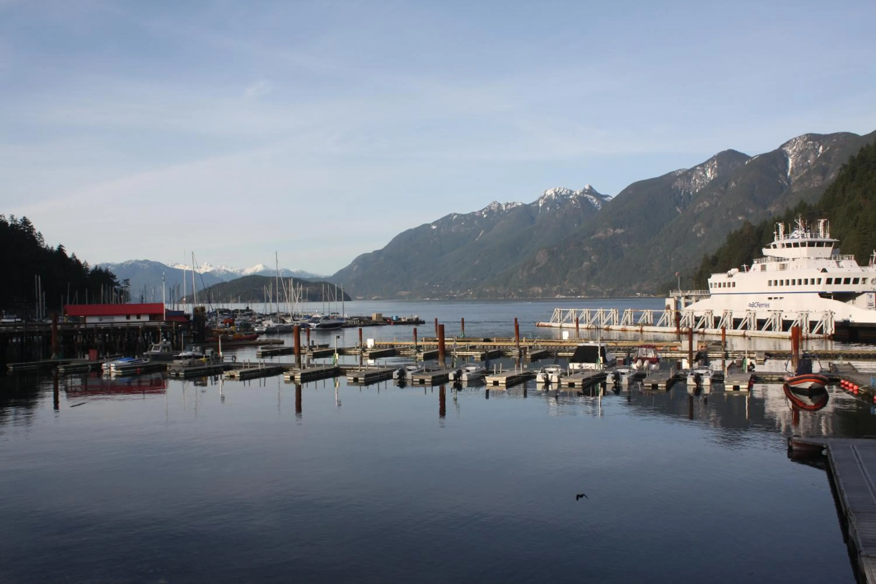 Mountain view in The Classic Horseshoe Bay Motel