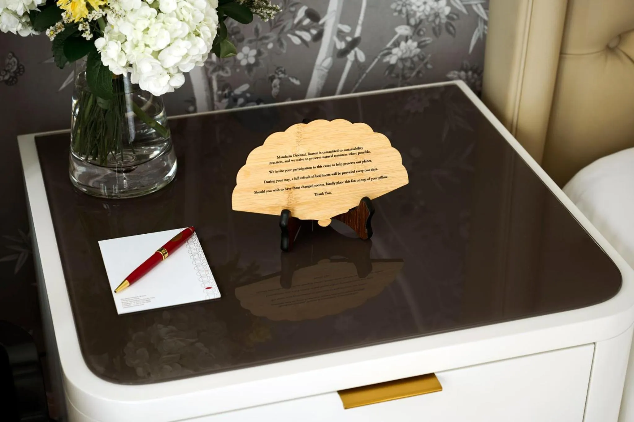 Photo of the whole room in Mandarin Oriental, Boston