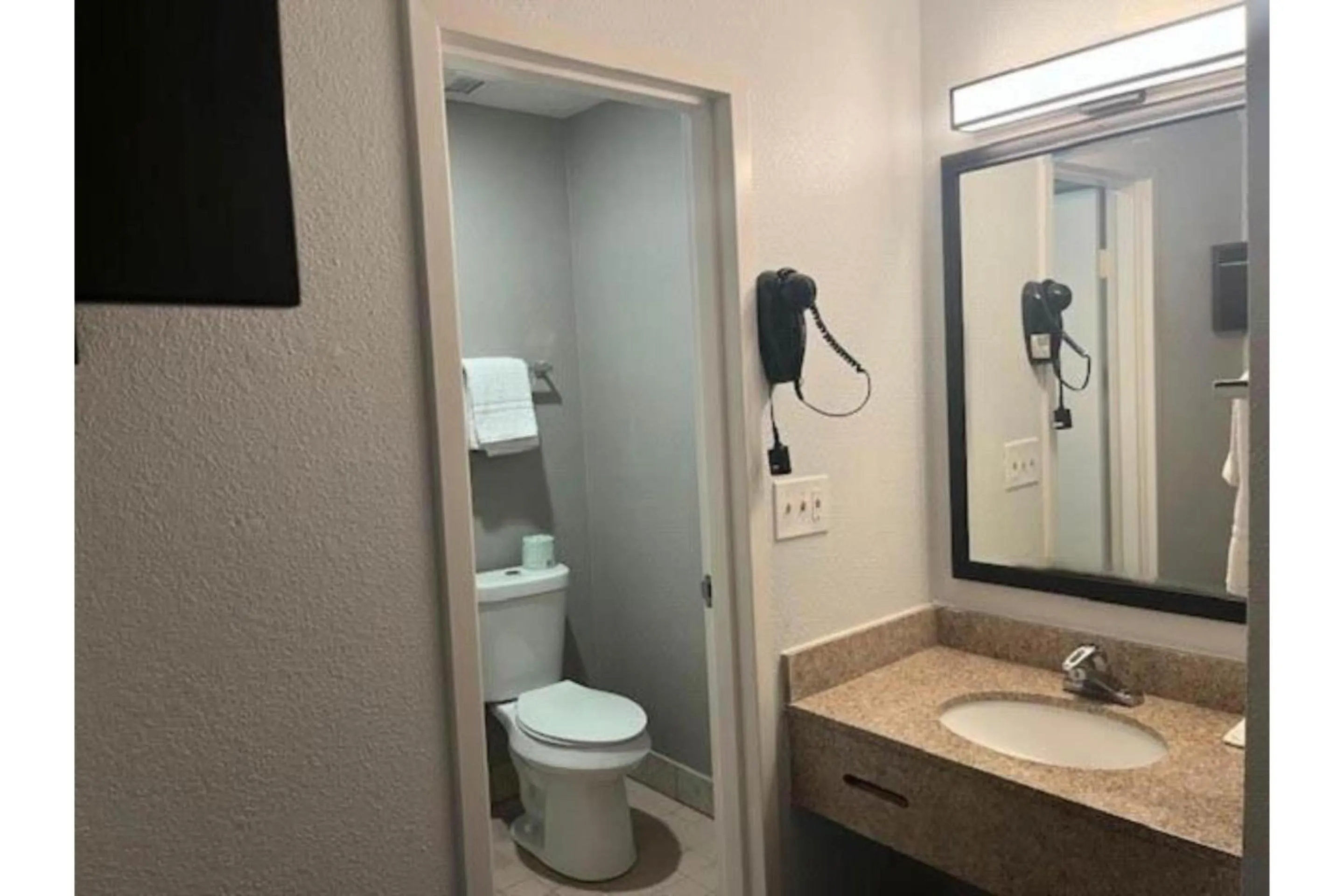 Bathroom in Studio 6 Suites Norcross, GA