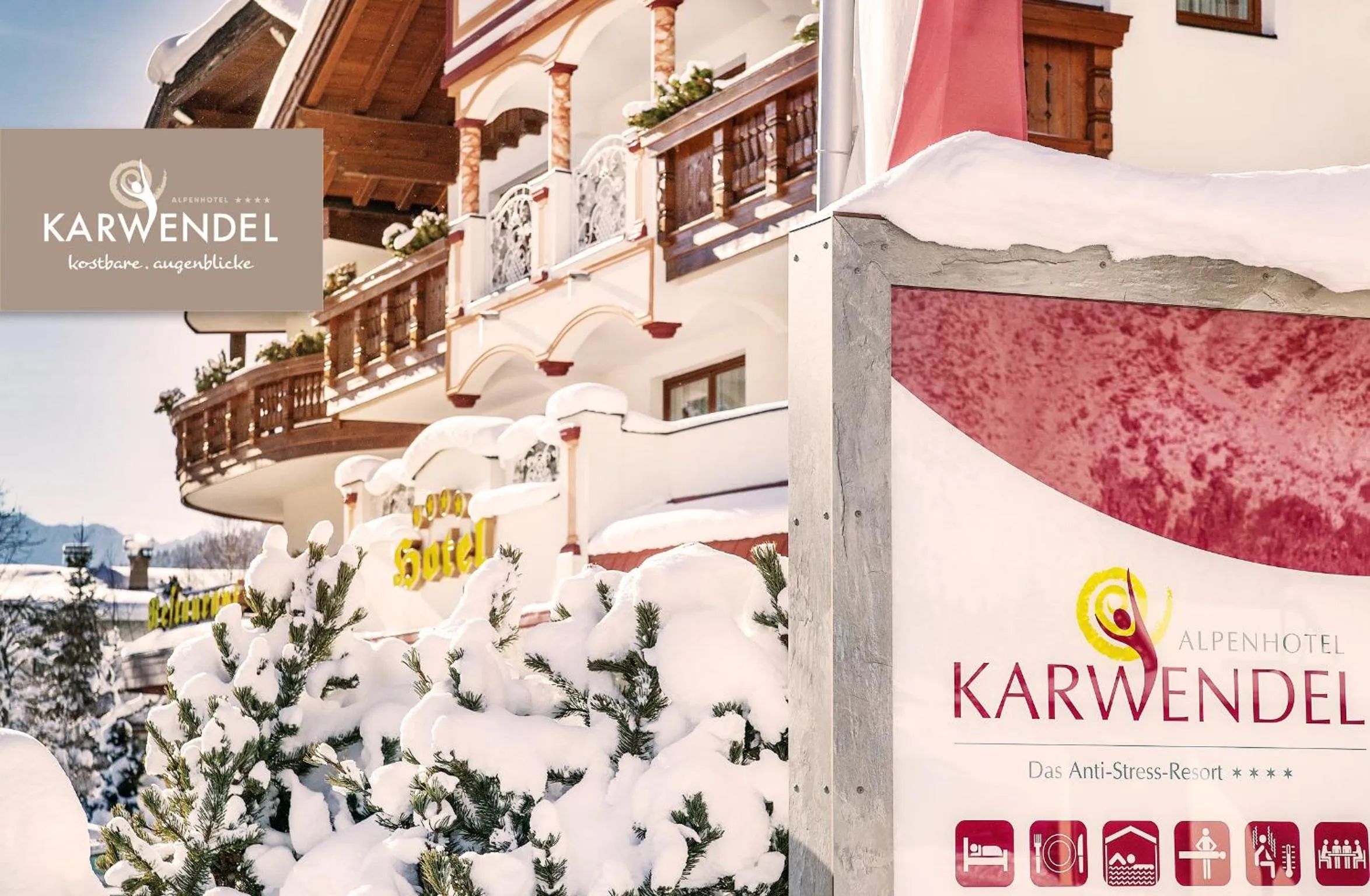 Property building in Alpenhotel Karwendel -Adults only-