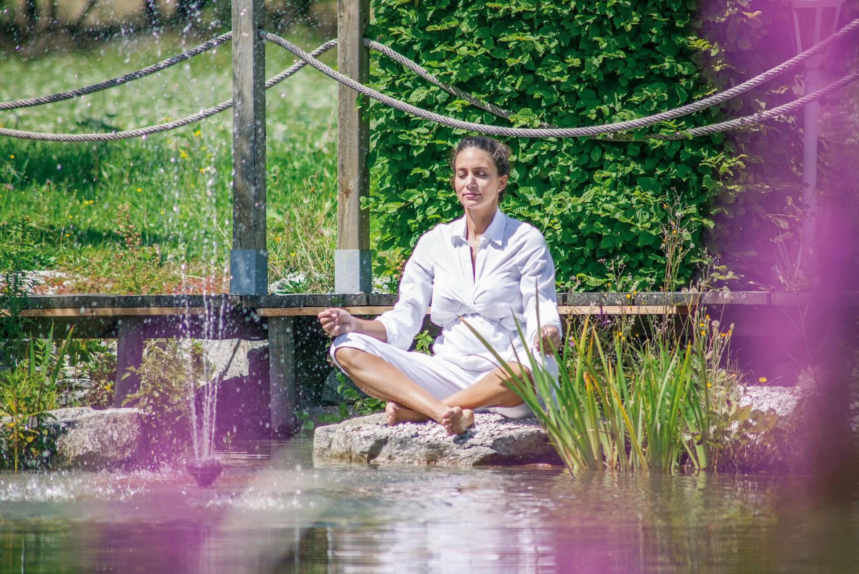 Swimming pool in Alpenhotel Karwendel -Adults only-