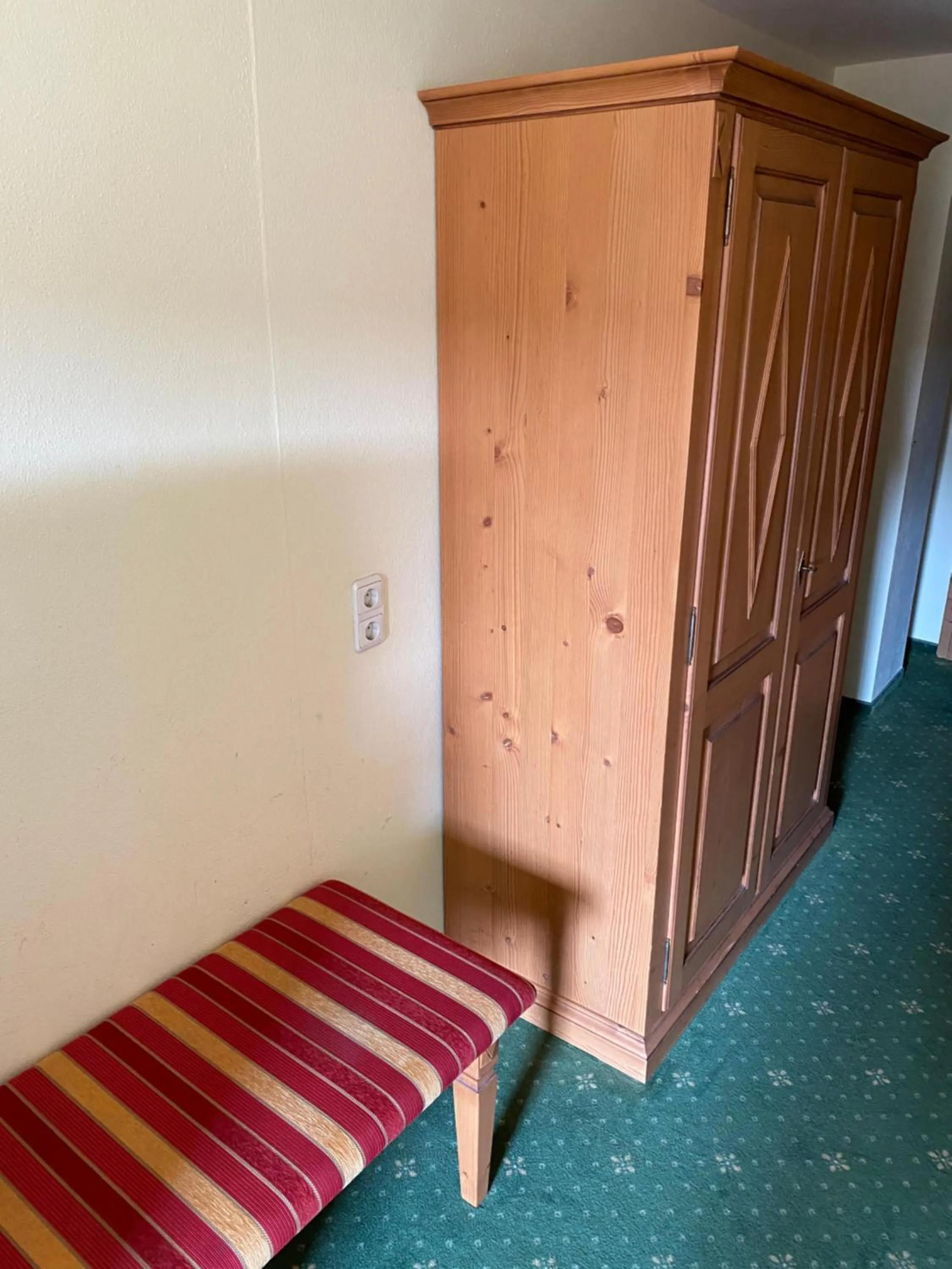 Bed in Hotel Sonnenblick