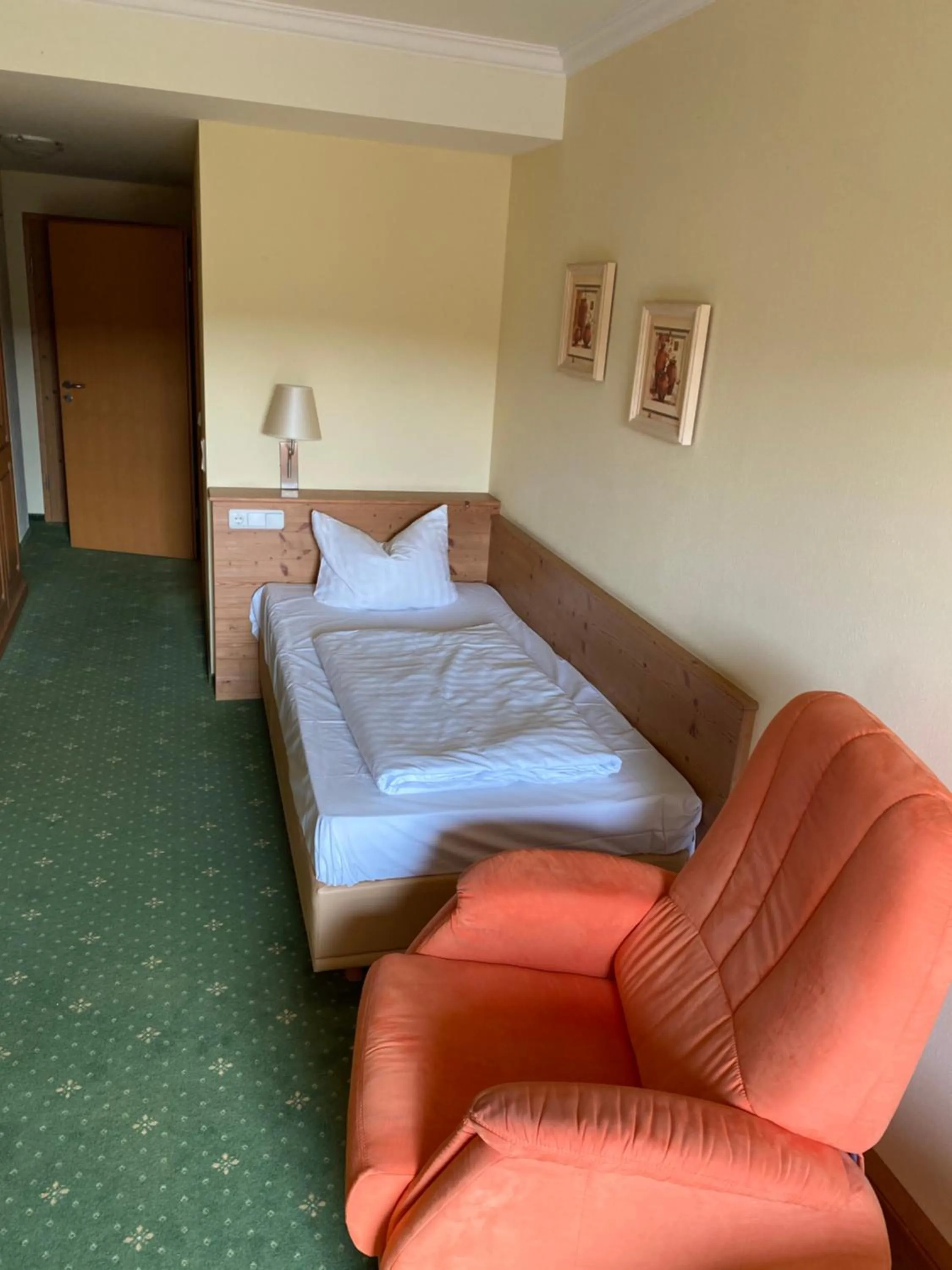 Bed in Hotel Sonnenblick