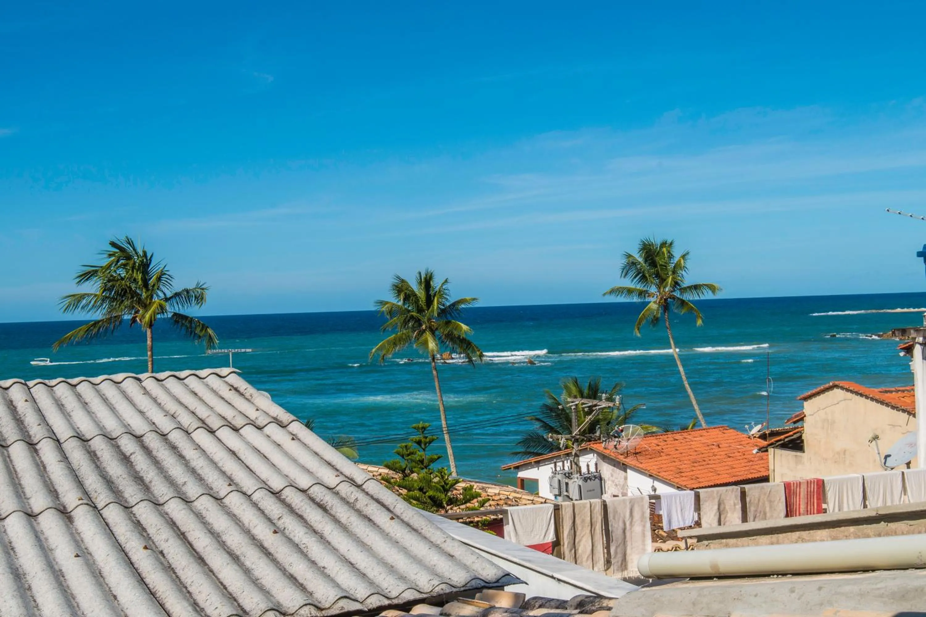 Sea view in Pousada Via Brasil