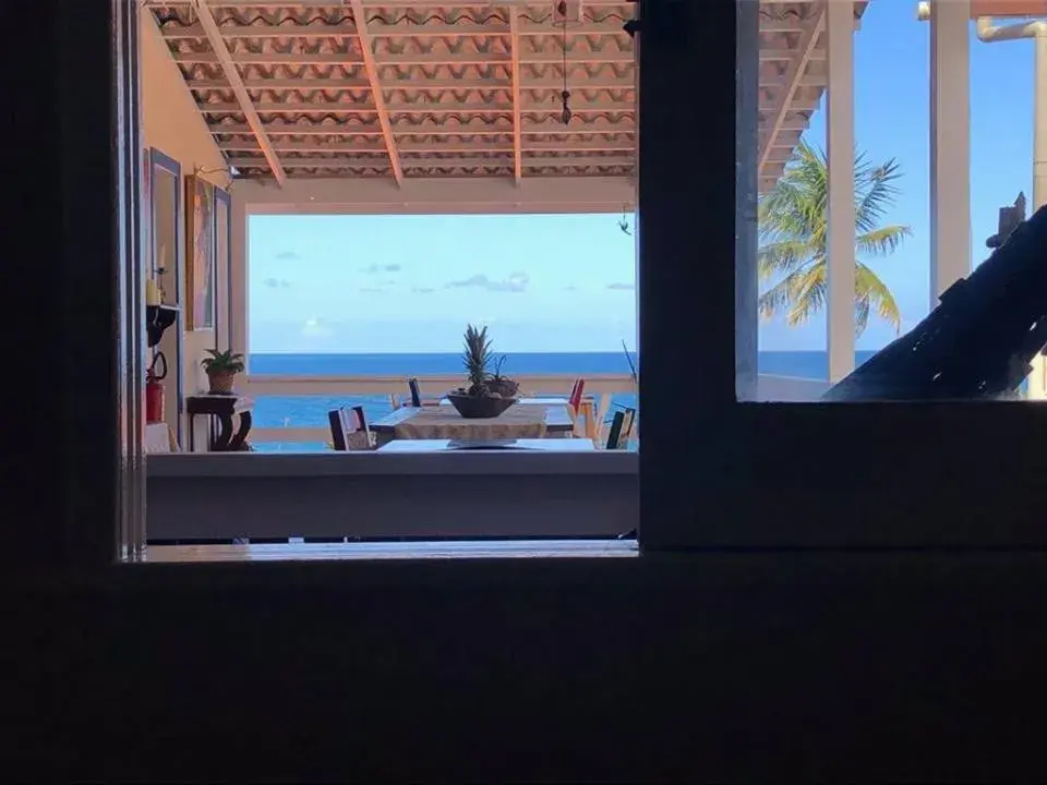 Superior Double Room with Sea View in Pousada Via Brasil Superior Double Room with Sea View in Pousada Via Brasil
