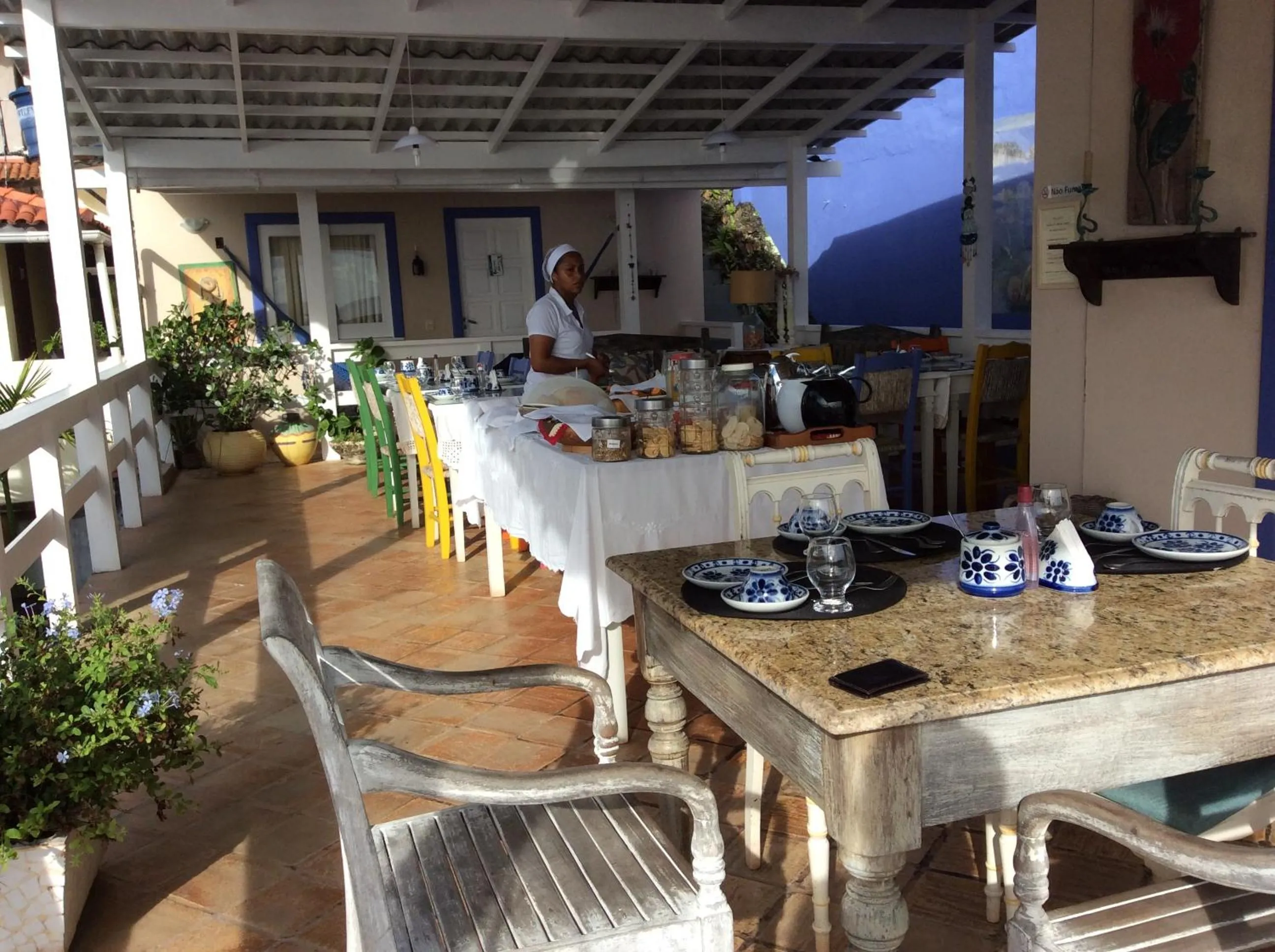 Restaurant/places to eat in Pousada Via Brasil