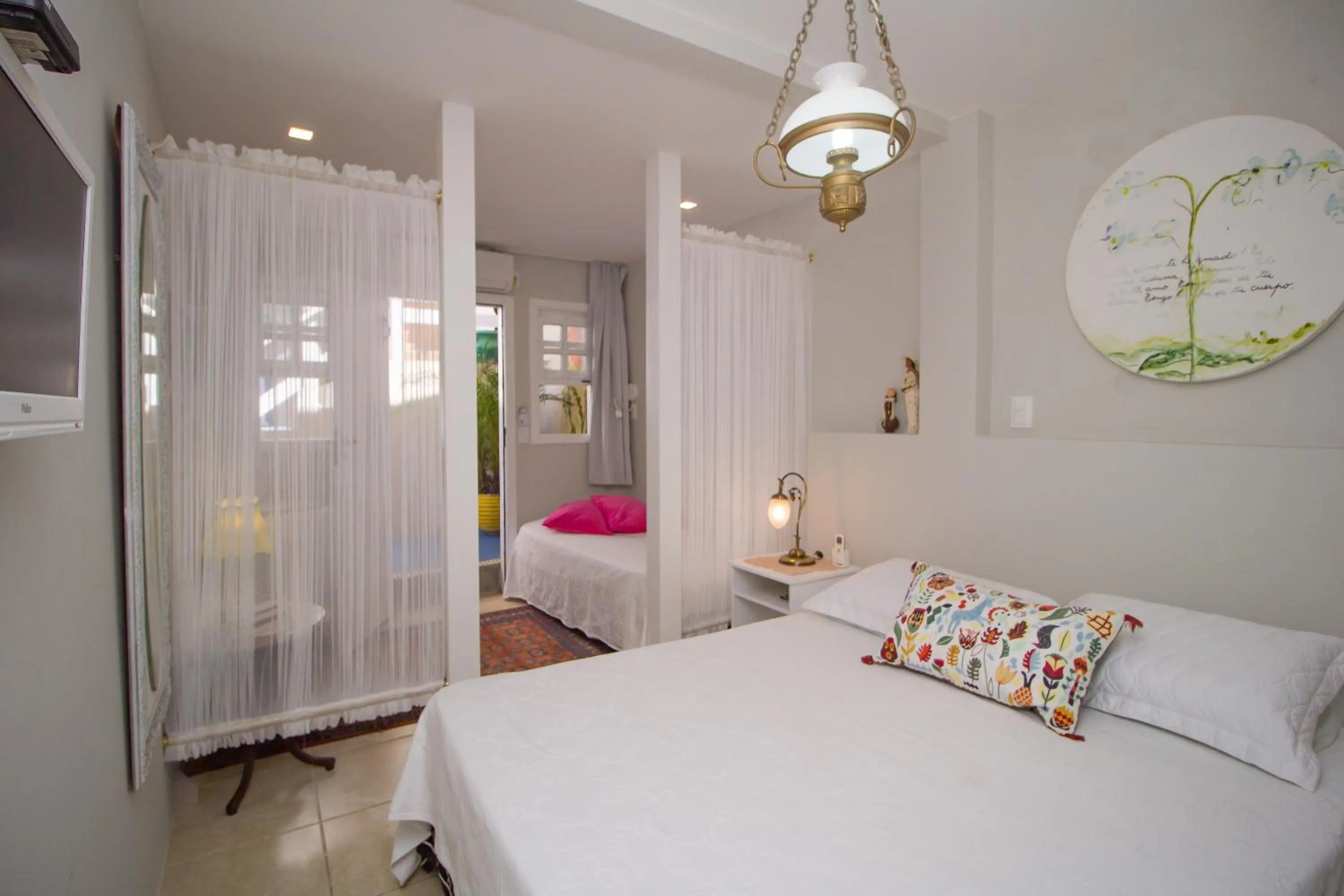 Bedroom, Bed in Pousada Via Brasil