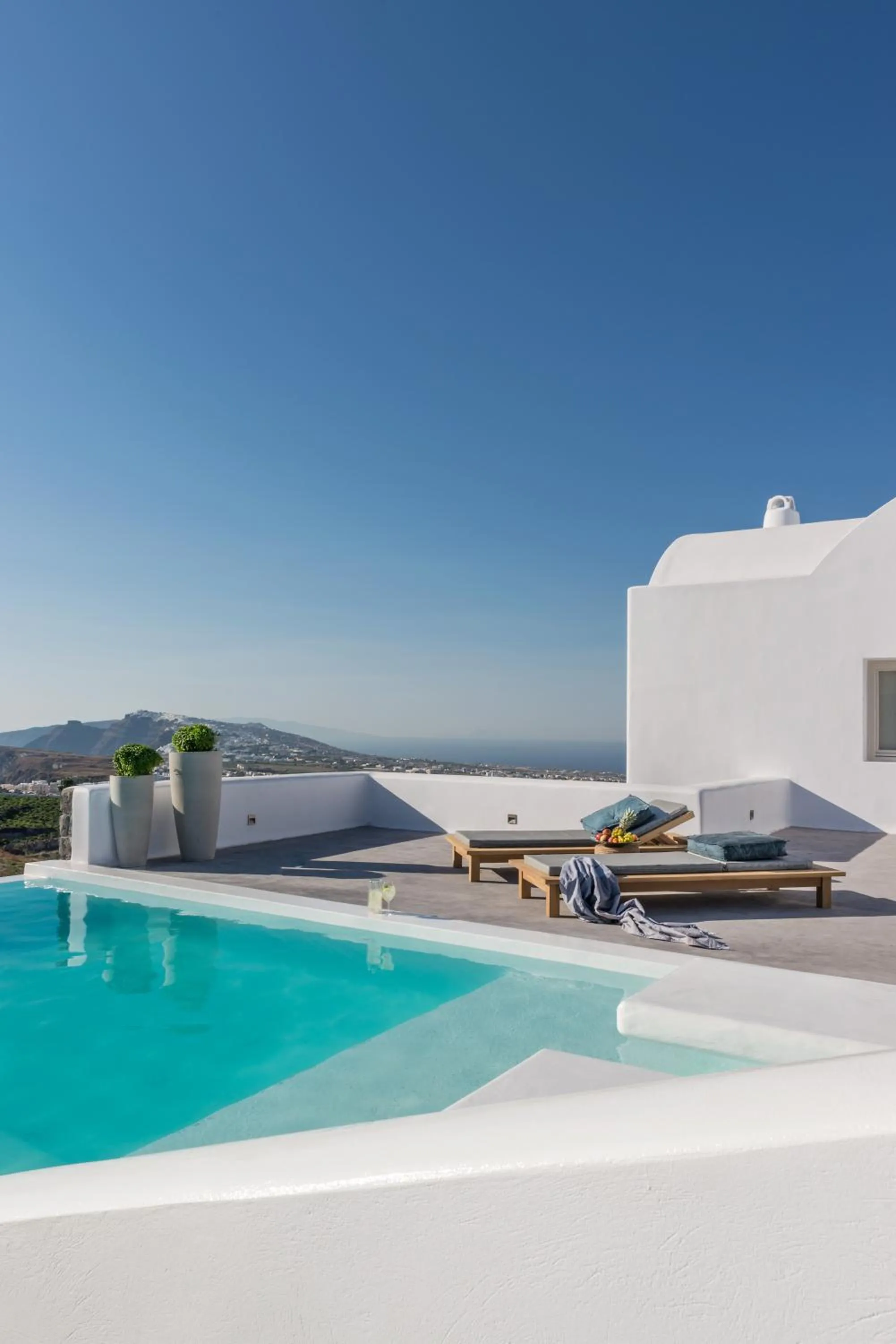 Swimming pool in White & Co Exclusive Island Villas