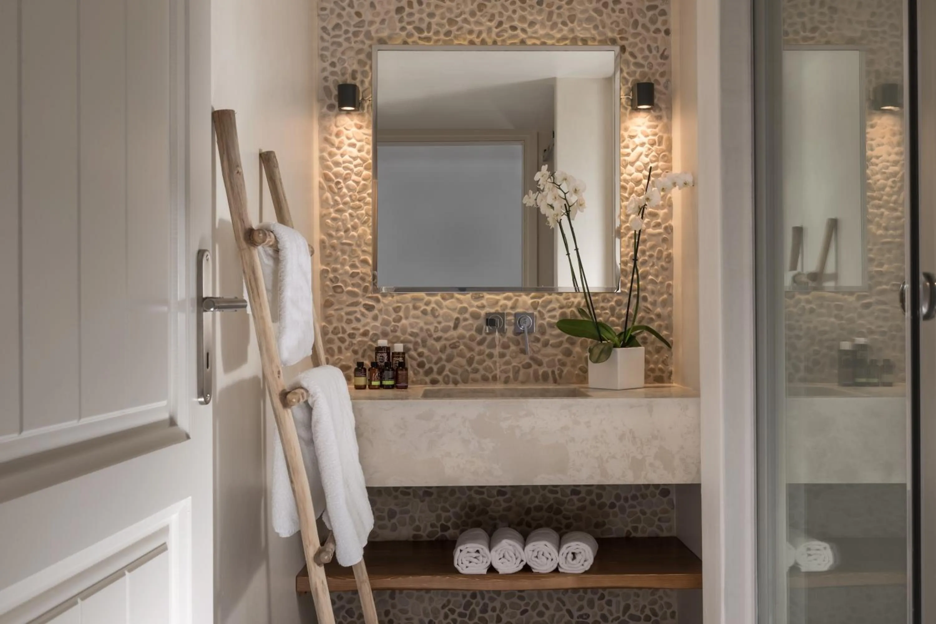 Bathroom in White & Co Exclusive Island Villas